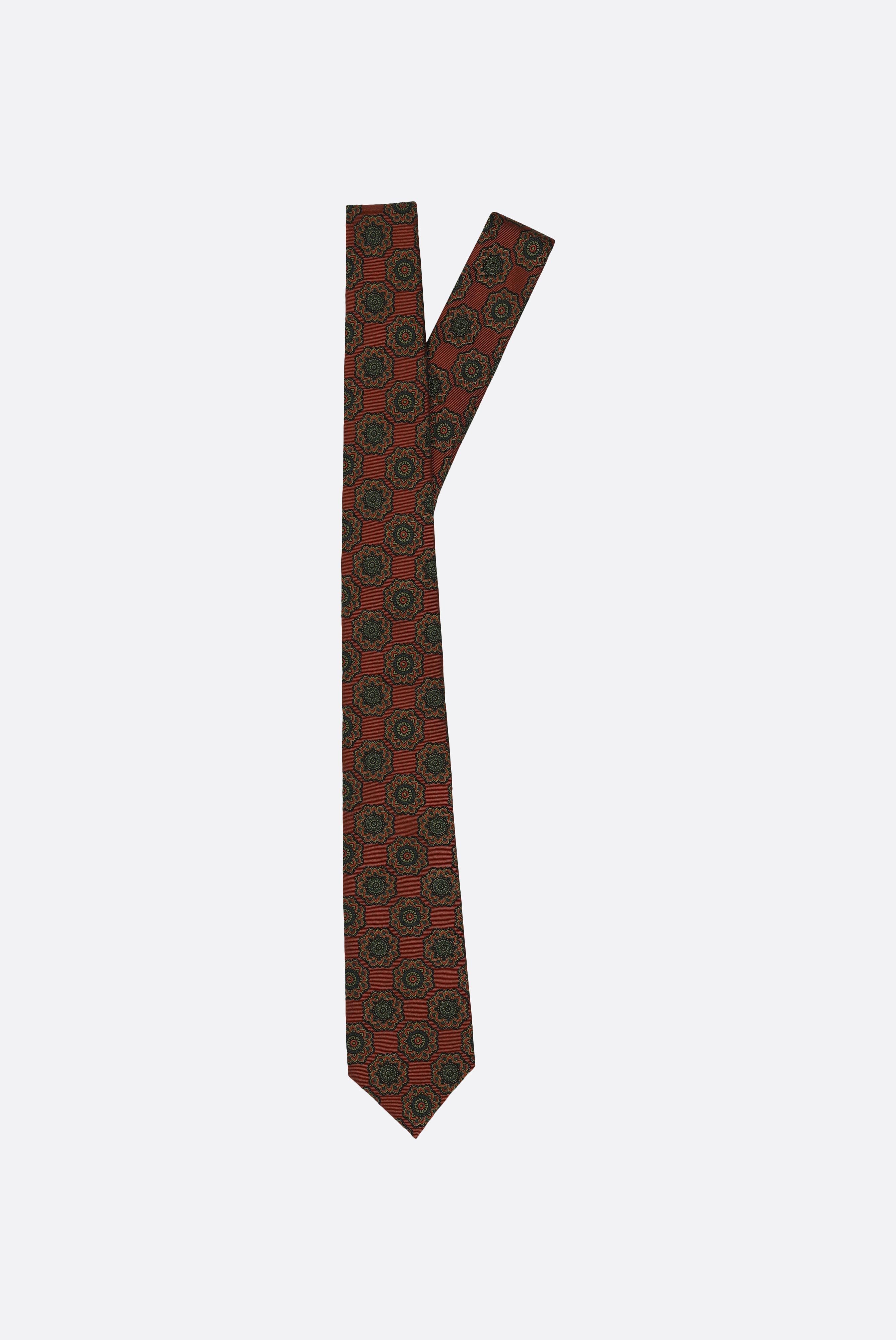 Medaillon Printed Jacquard Tie