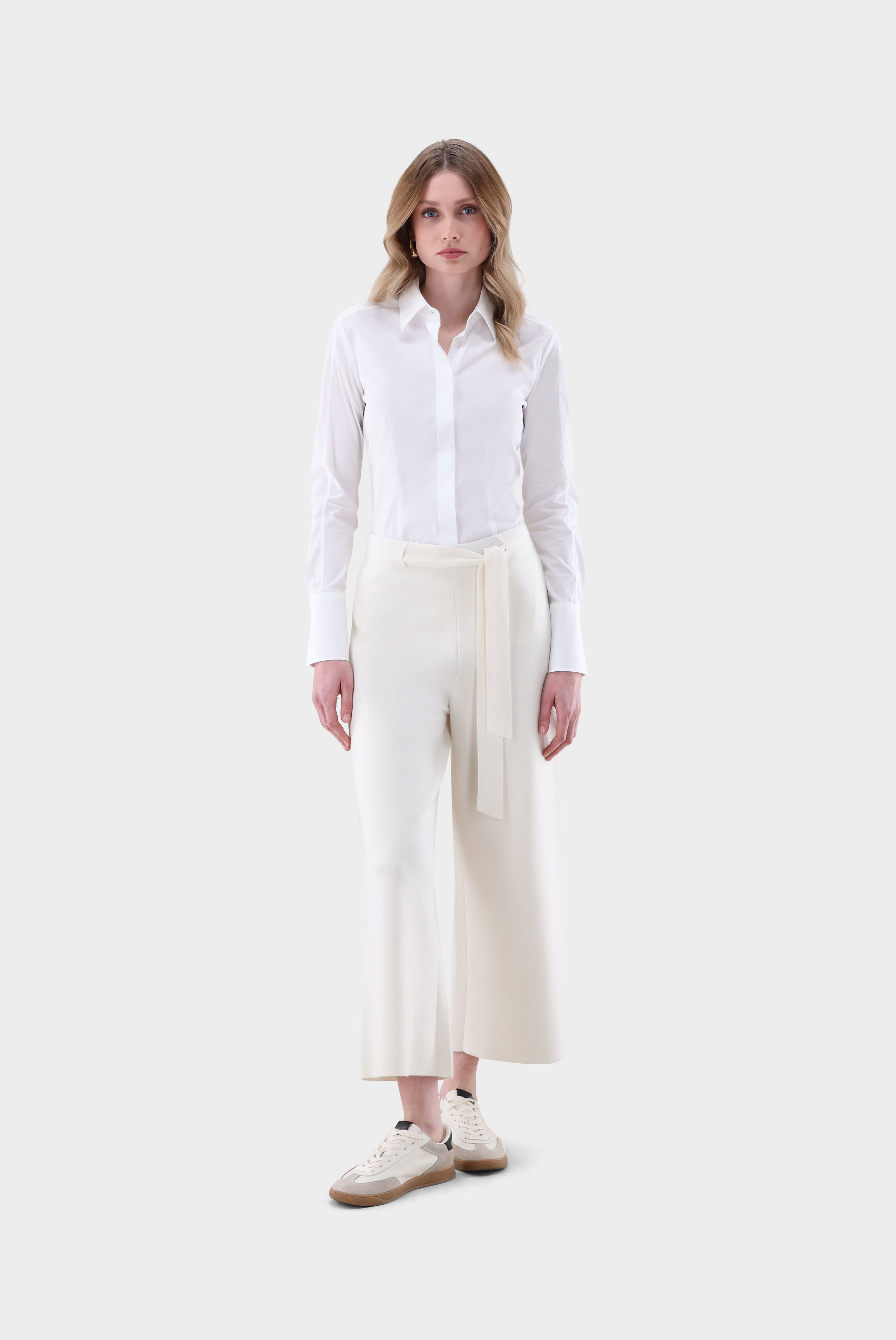 Slim Fit Hemdbluse mit Stretch günstig online kaufen