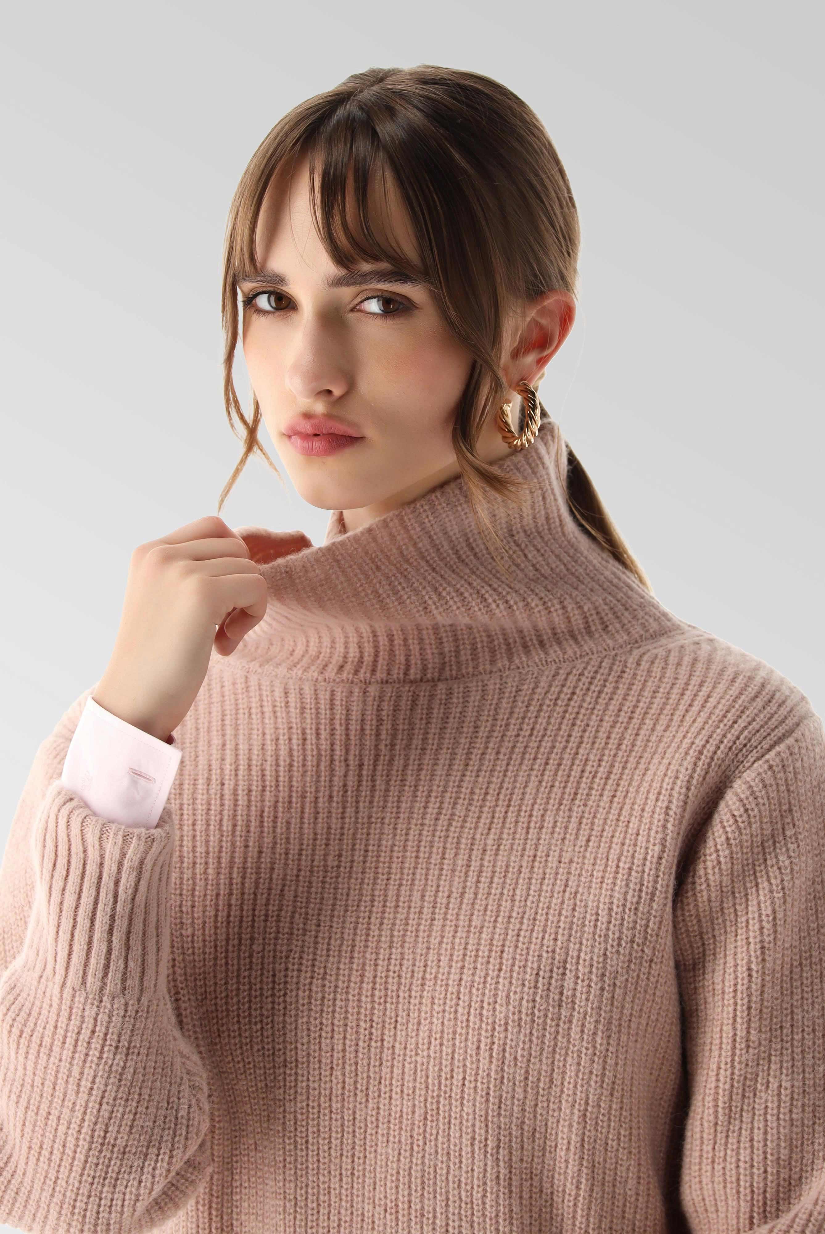 Sweaters & Cardigans+Oversize Turtleneck Sweater with Alpaca+09.9997..S00232.510.S