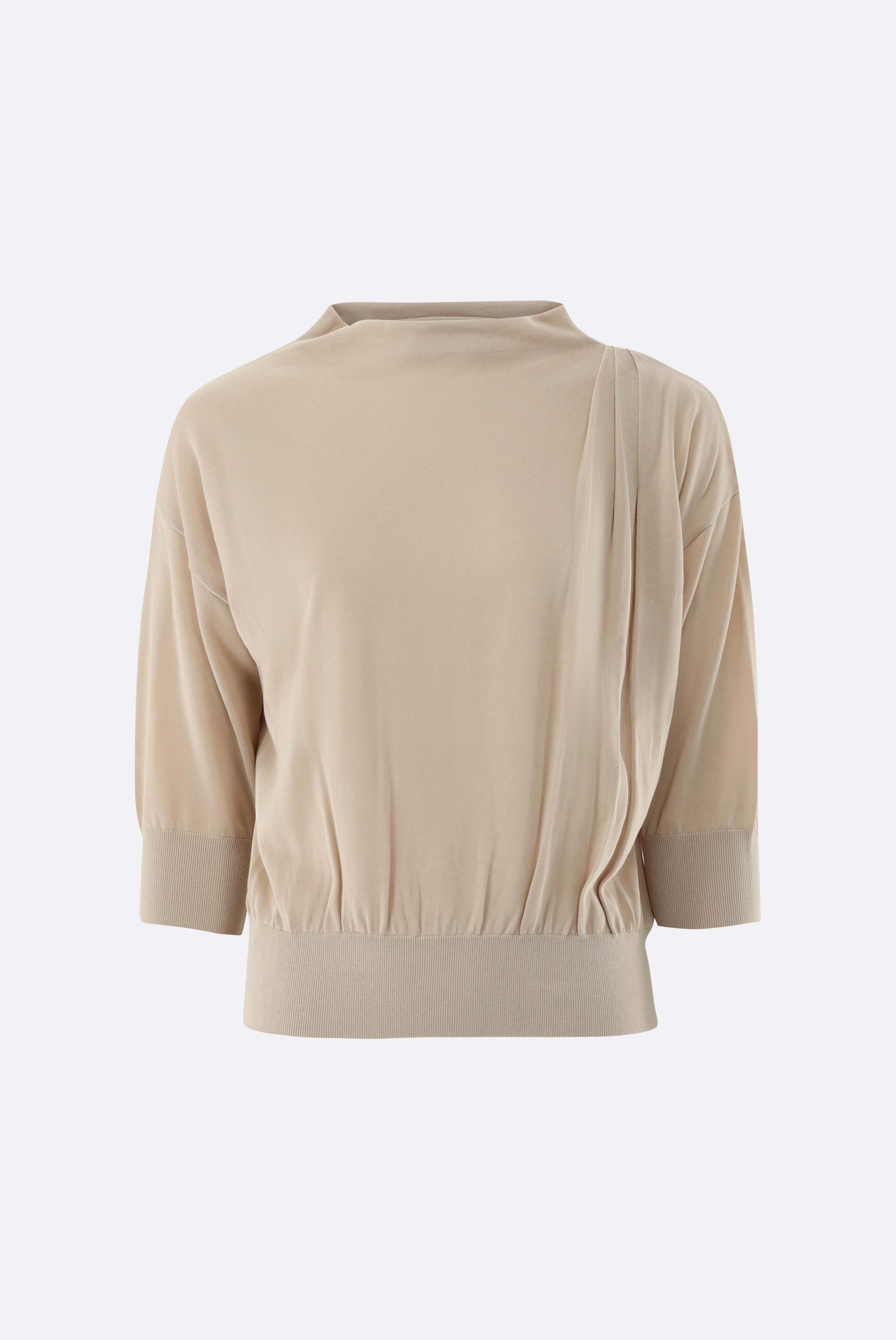 Sweater with Mock Neck