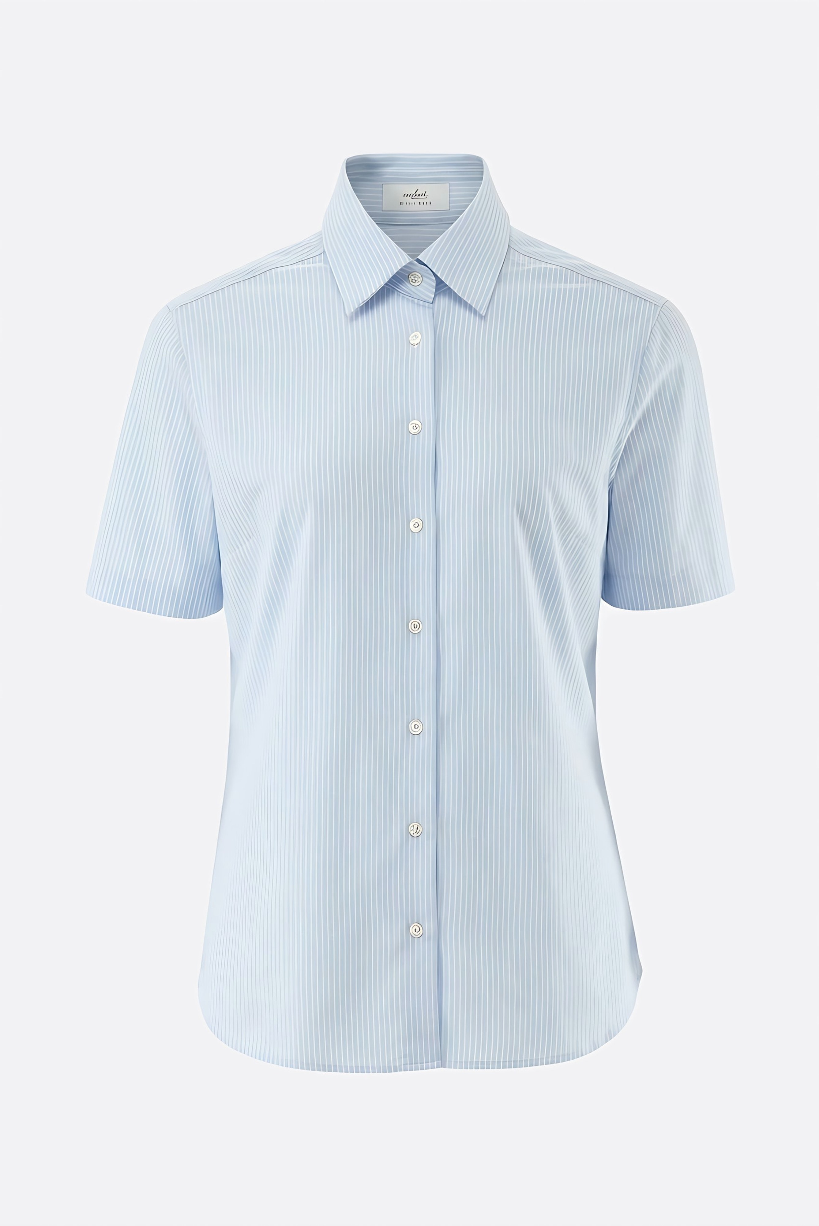 Bluse mit 4-Wege Stretch gestreift
