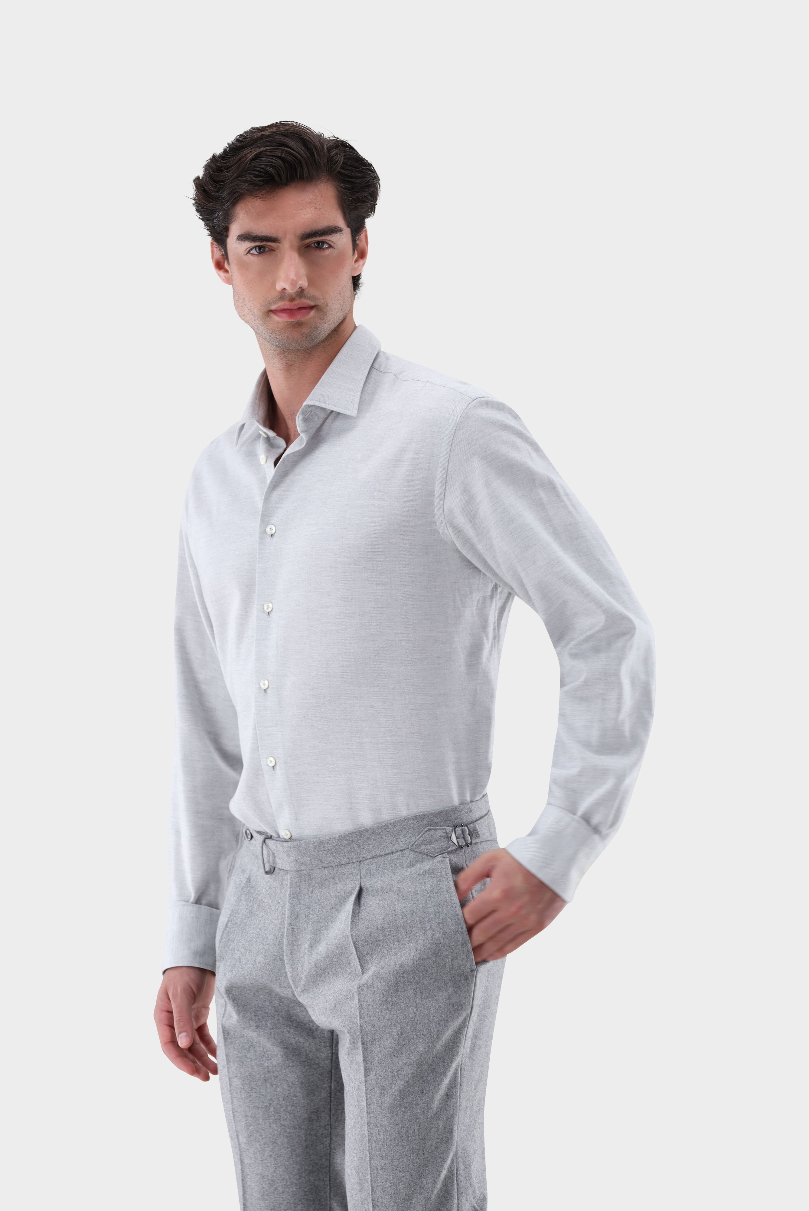 Flanellhemd Tailor Fit