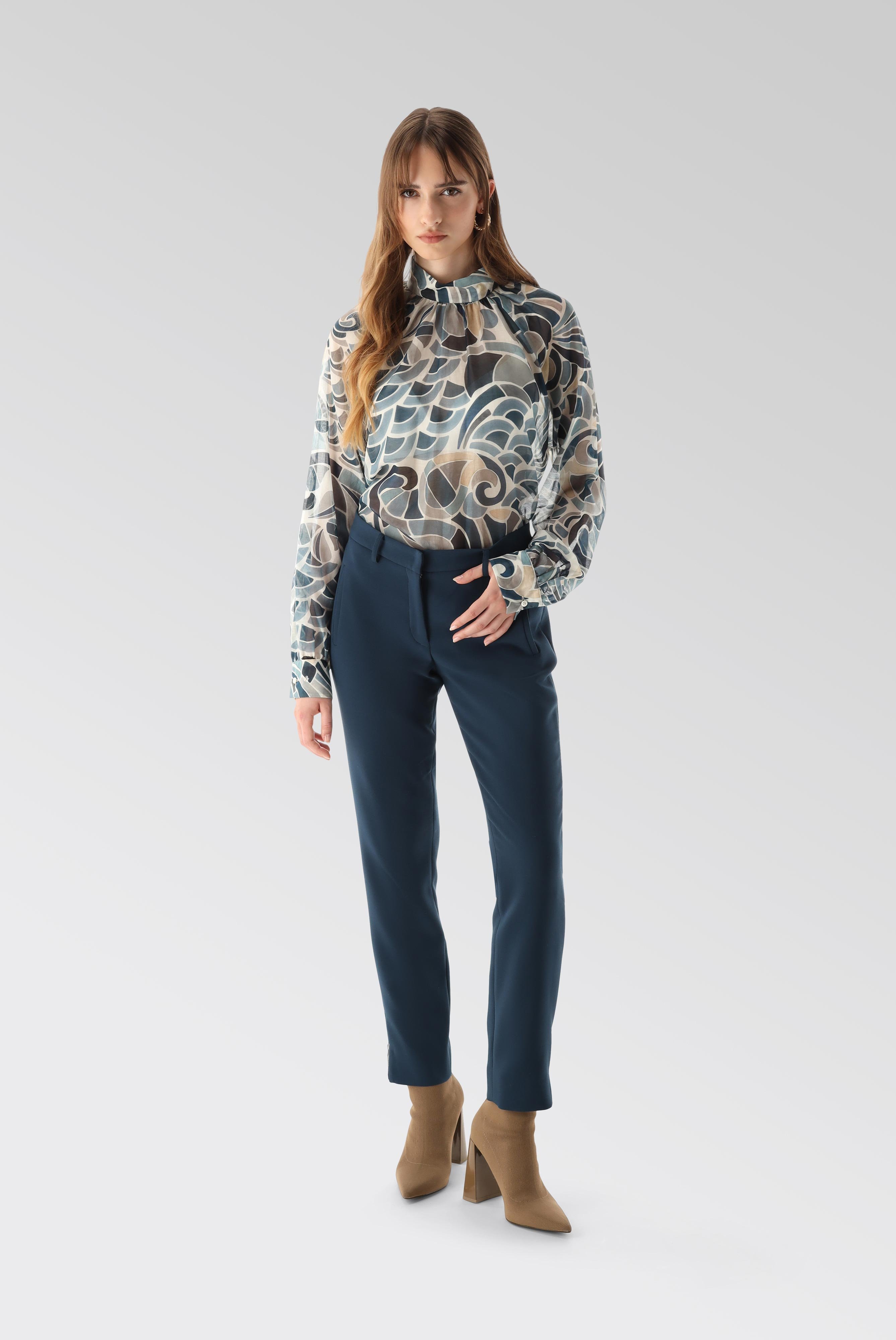 Casual Blouses+Blouse with Ornamental Print+05.527I..171882.840.32