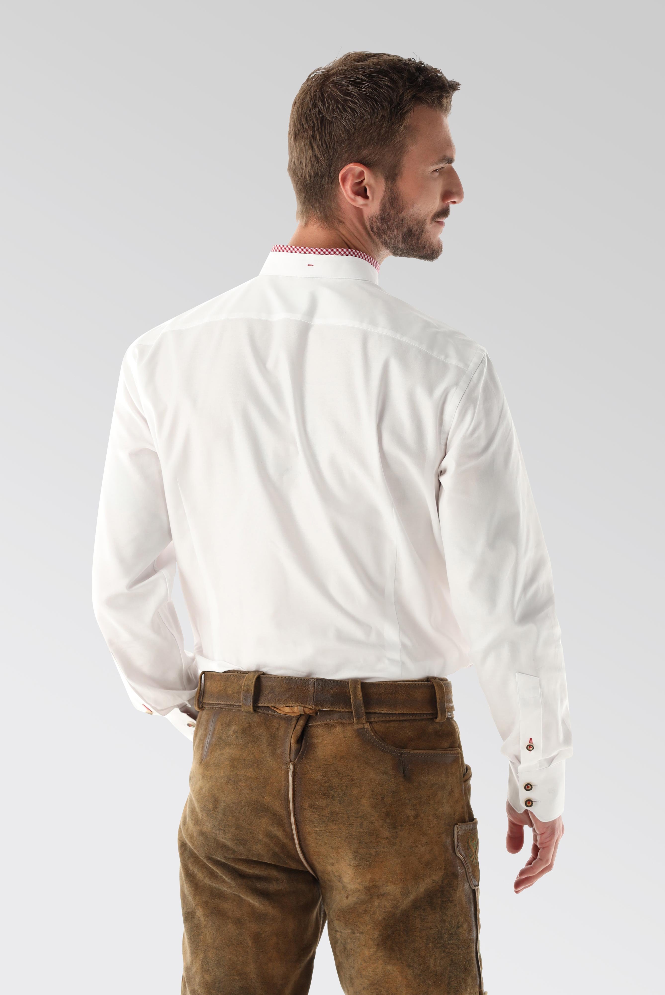 Festliche Hemden+Oxford Trachtenhemd mit Farbdetail Tailor Fit+20.2081.8Q.150251.005.38