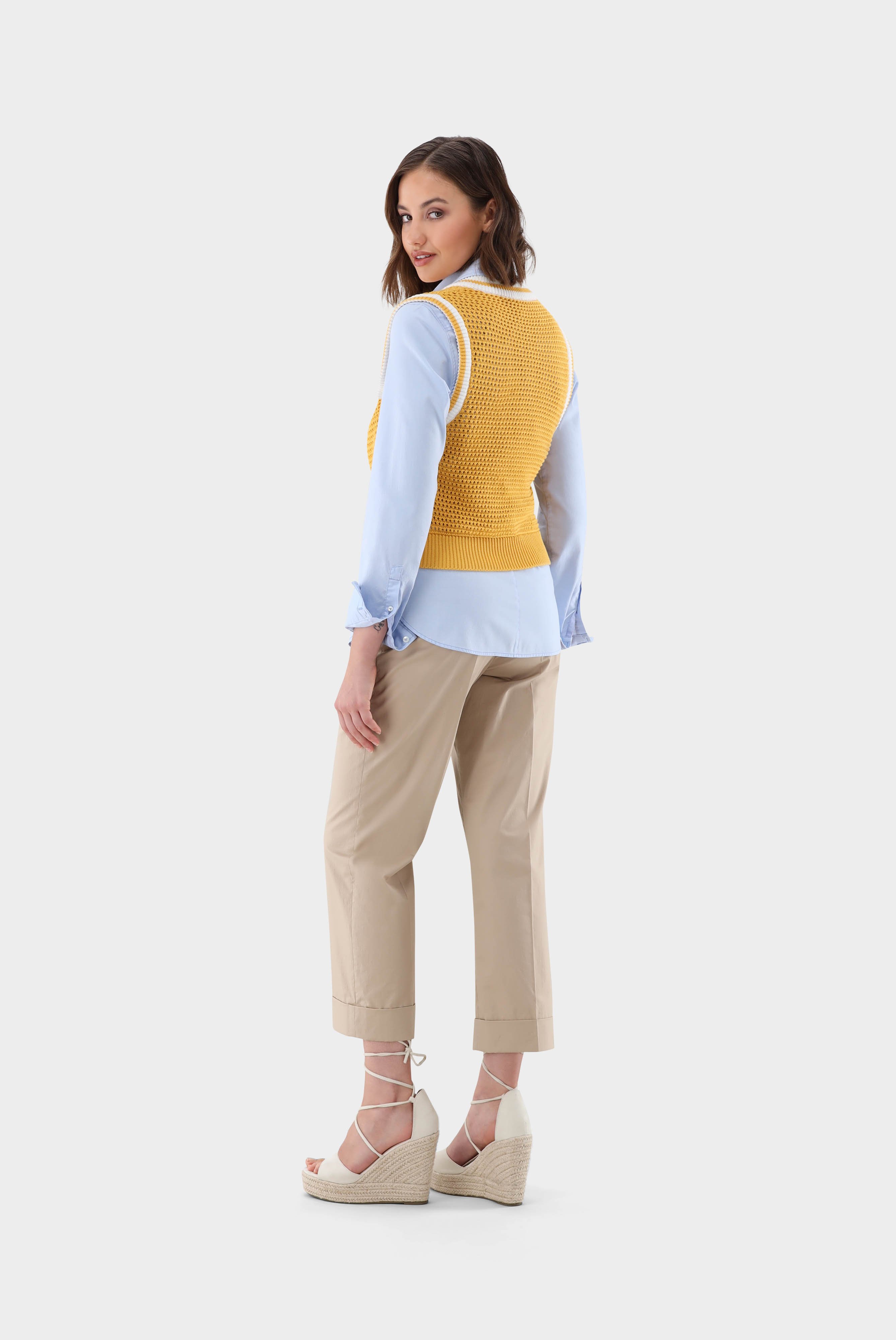 Sweaters & Cardigans+Cropped slipover in cotton+09.9759..S00269.250.XS