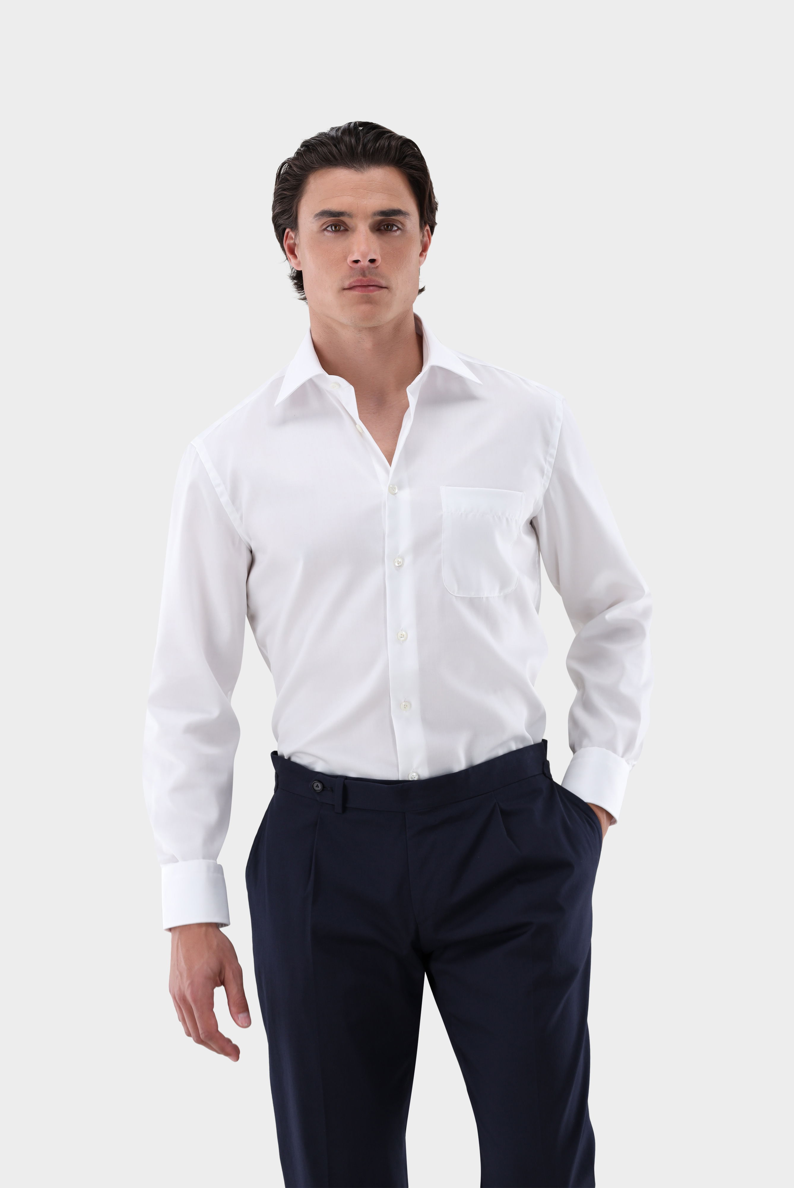 Twill-Hemd bügelfrei Comfort Fit