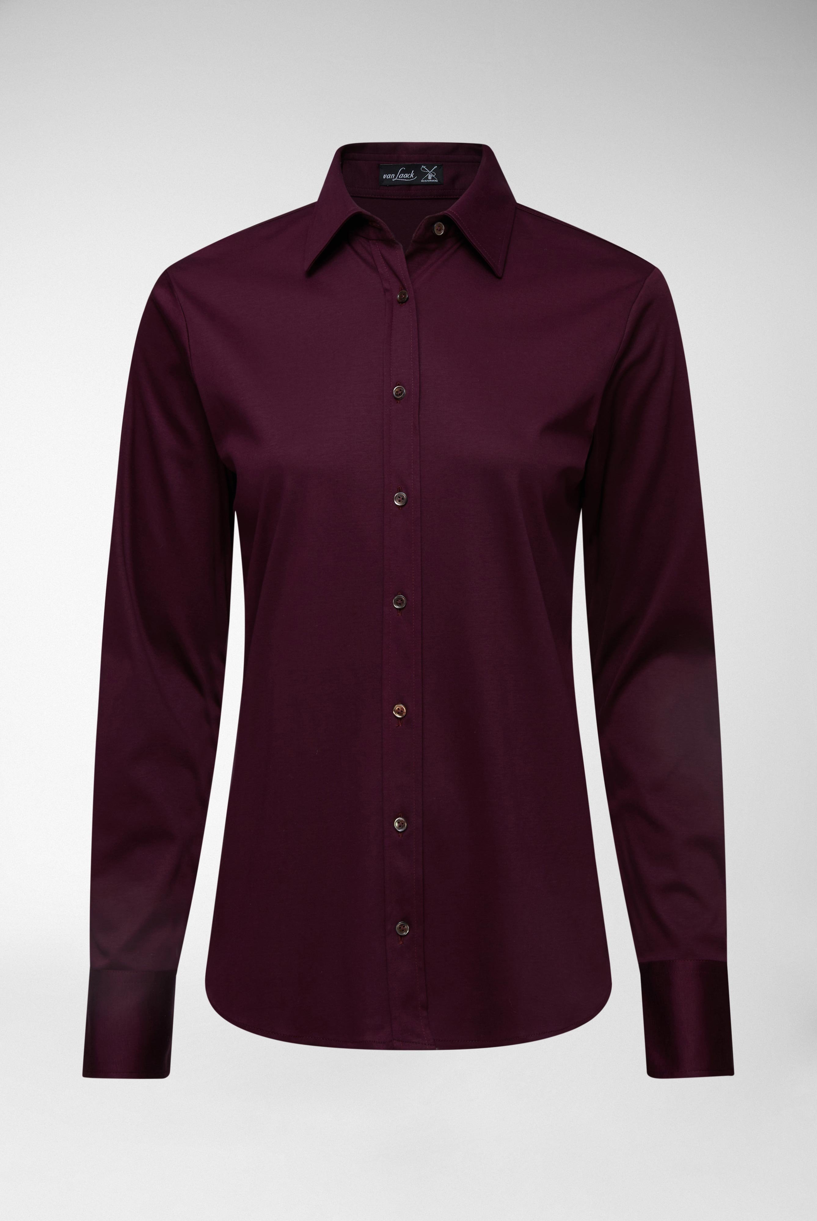 Casual Blusen+Taillierte Jersey Hemdbluse aus Schweizer Baumwolle+05.603Y..180031.590.36