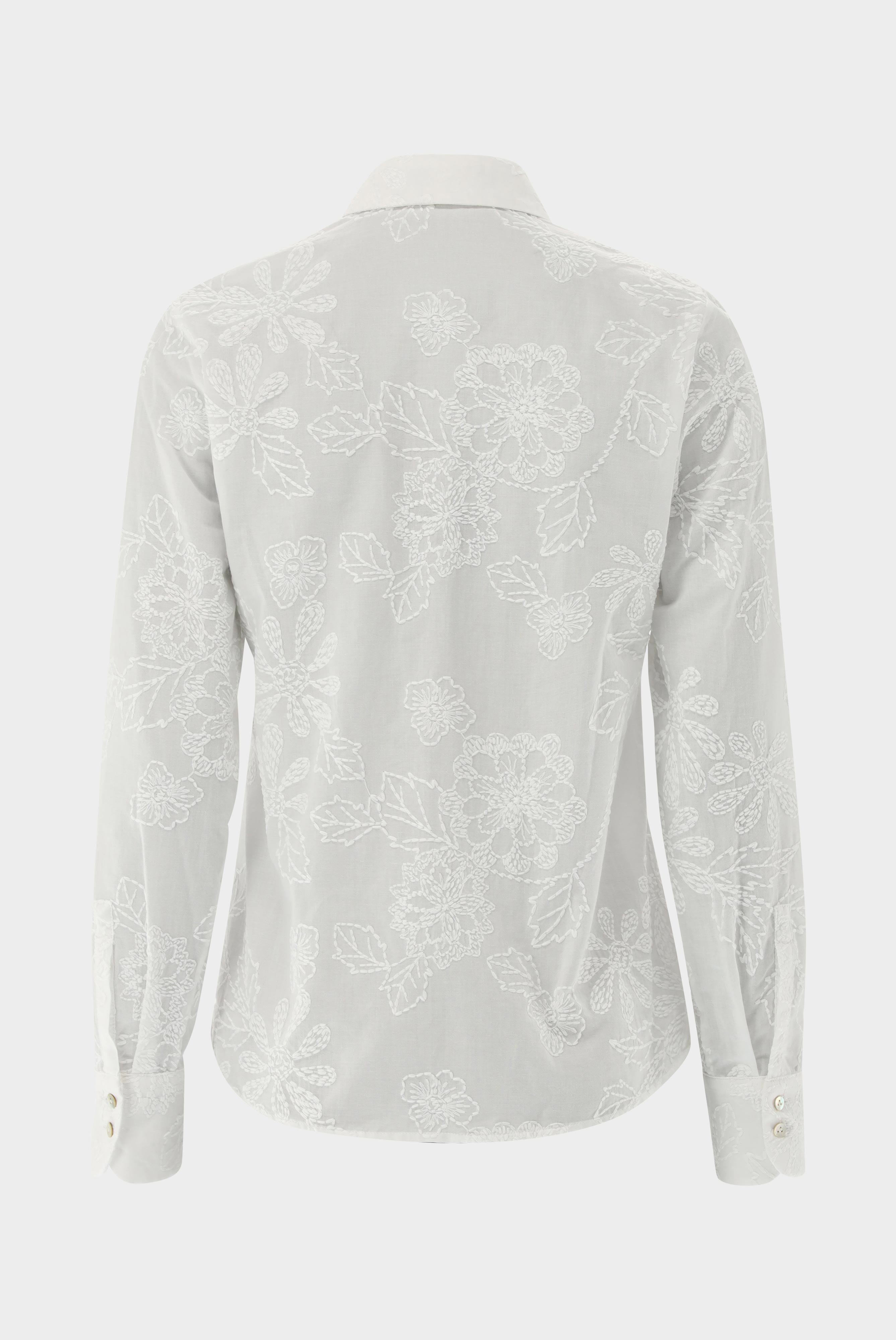 Casual Blouses+Fitted Shirt Blouse with floral Embroidery+05.511Z.07.151255.000.32