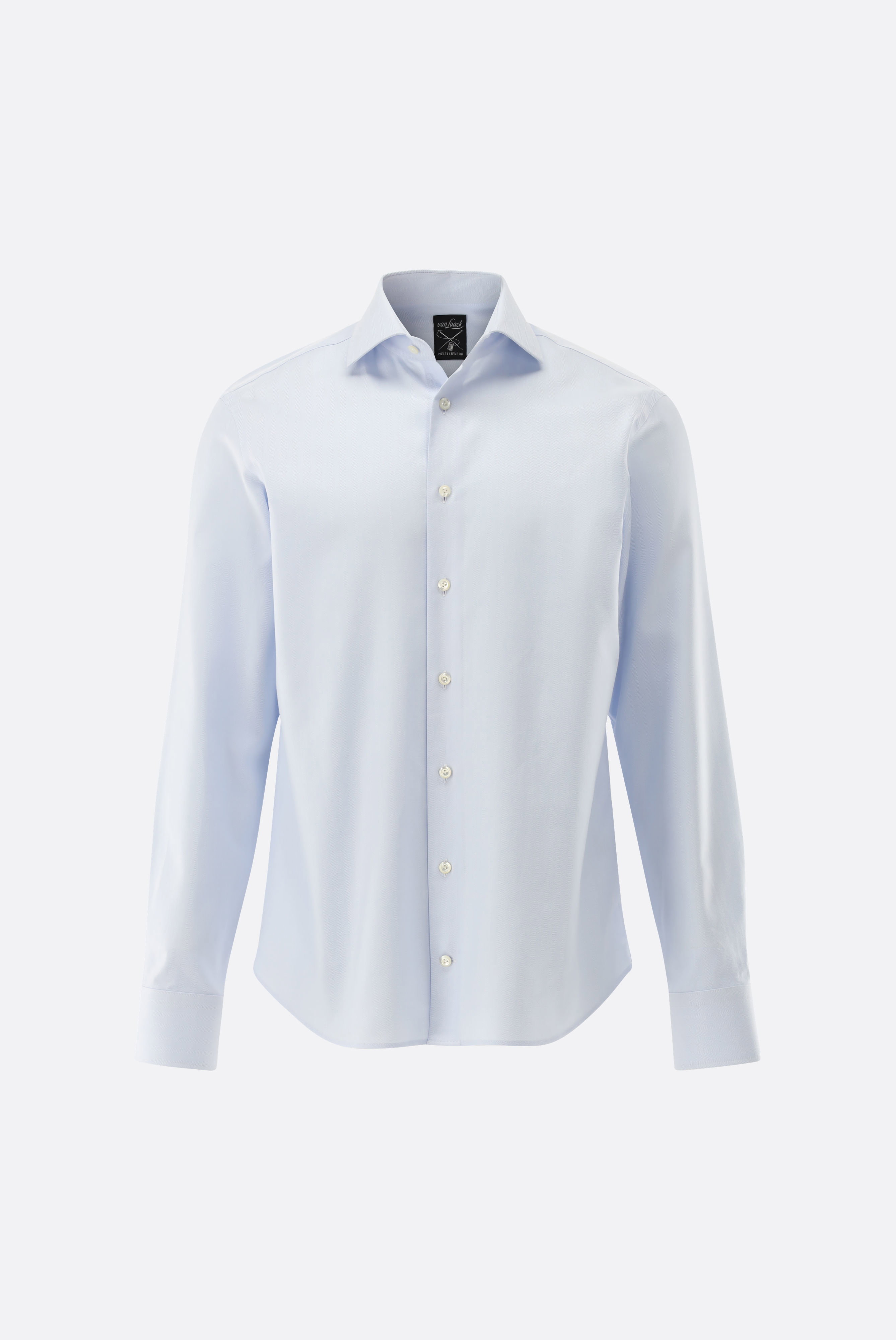 Business shirt with herringbone