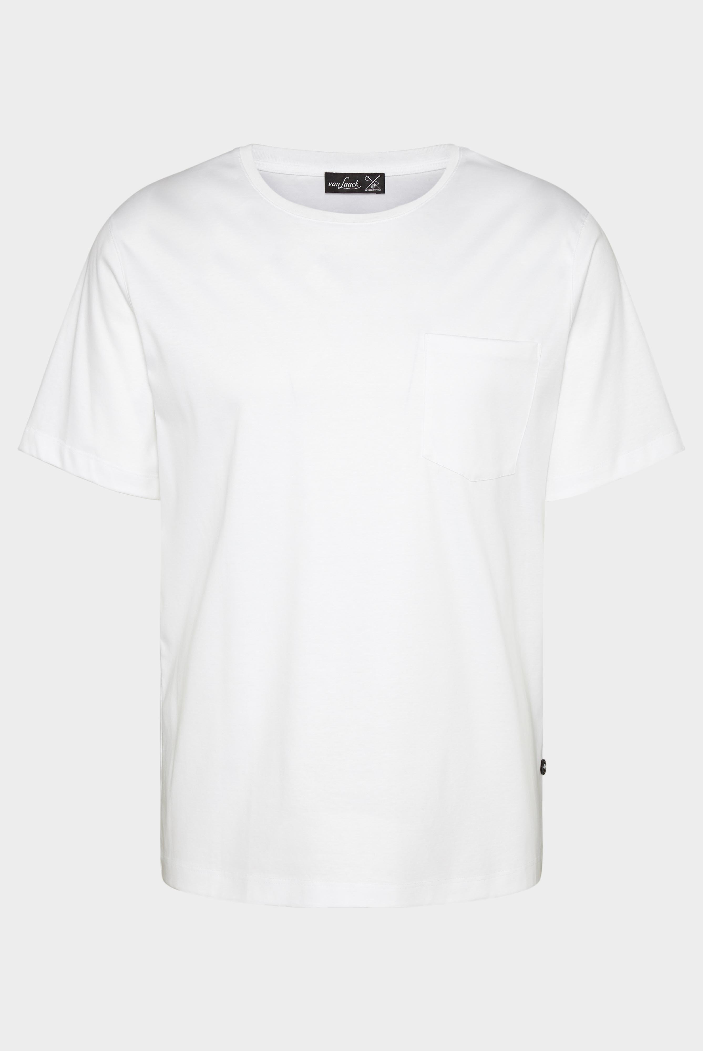 T-Shirts+Oversize Jersey T-Shirt mit Brusttasche+20.1776.GZ.180031.000.L