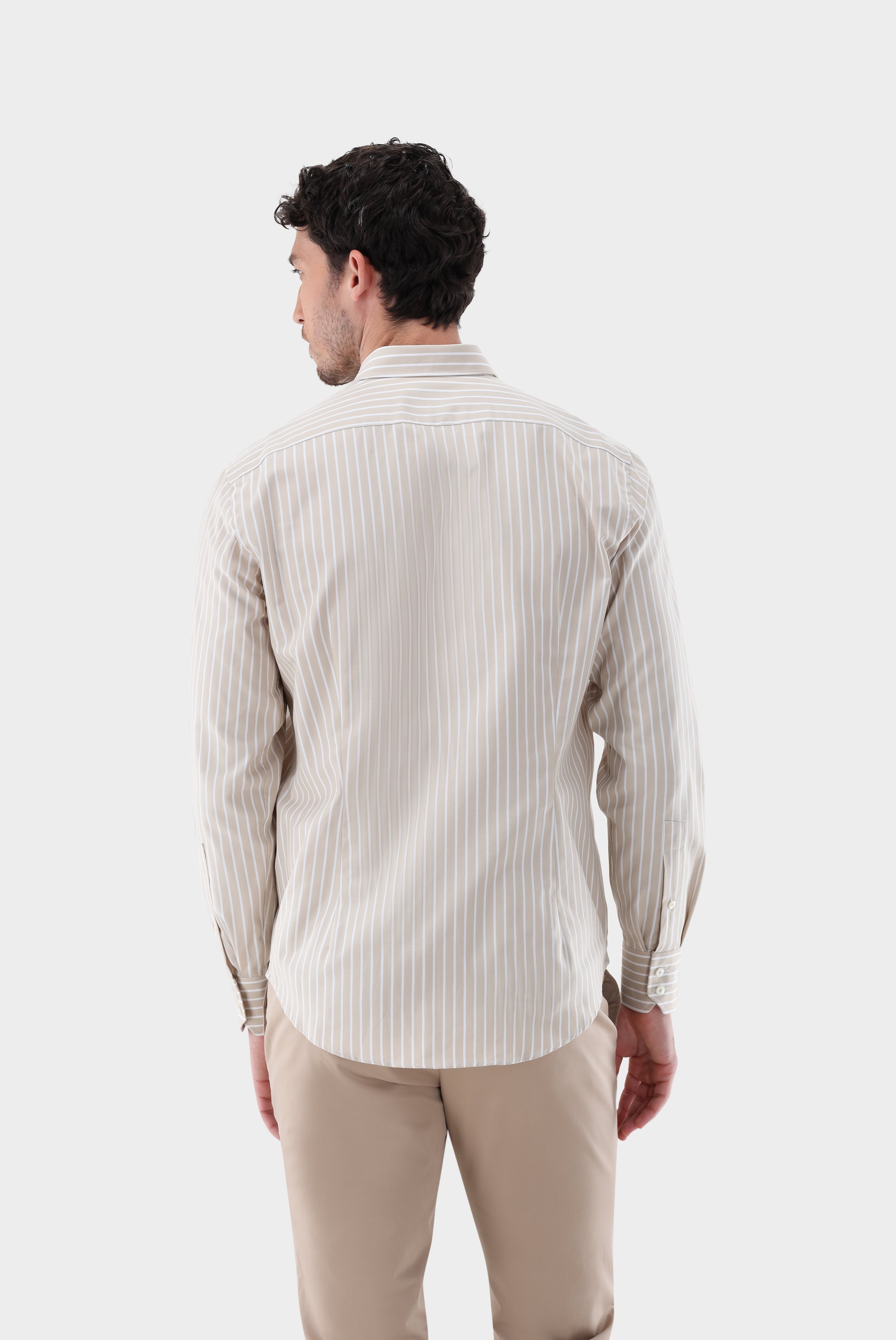 Casual Shirts+Striped Oxford Shirt Tailor Fit+20.2013.AV.151956.120.38