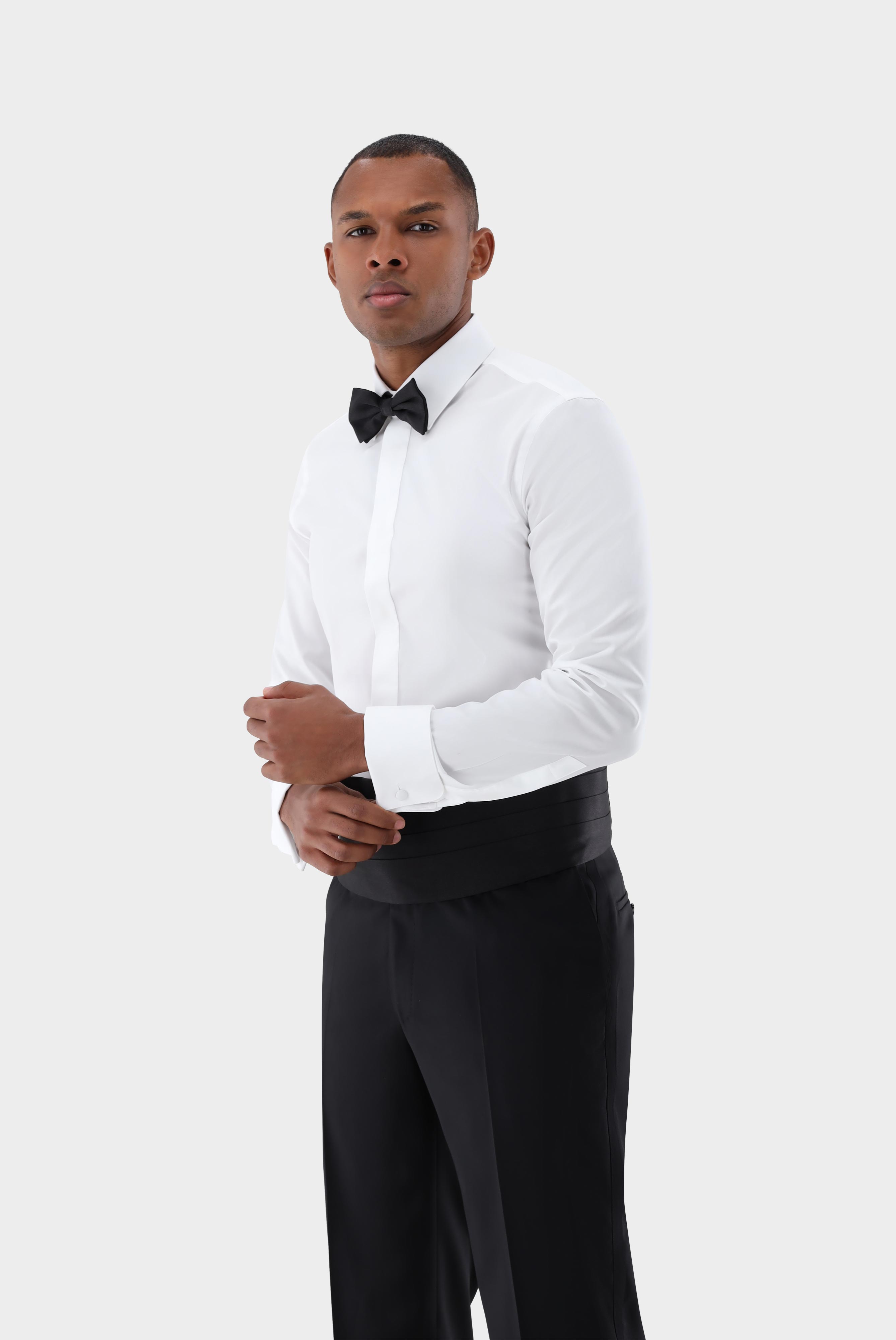 Smokinghemd mit extra langem Arm Tailor Fit