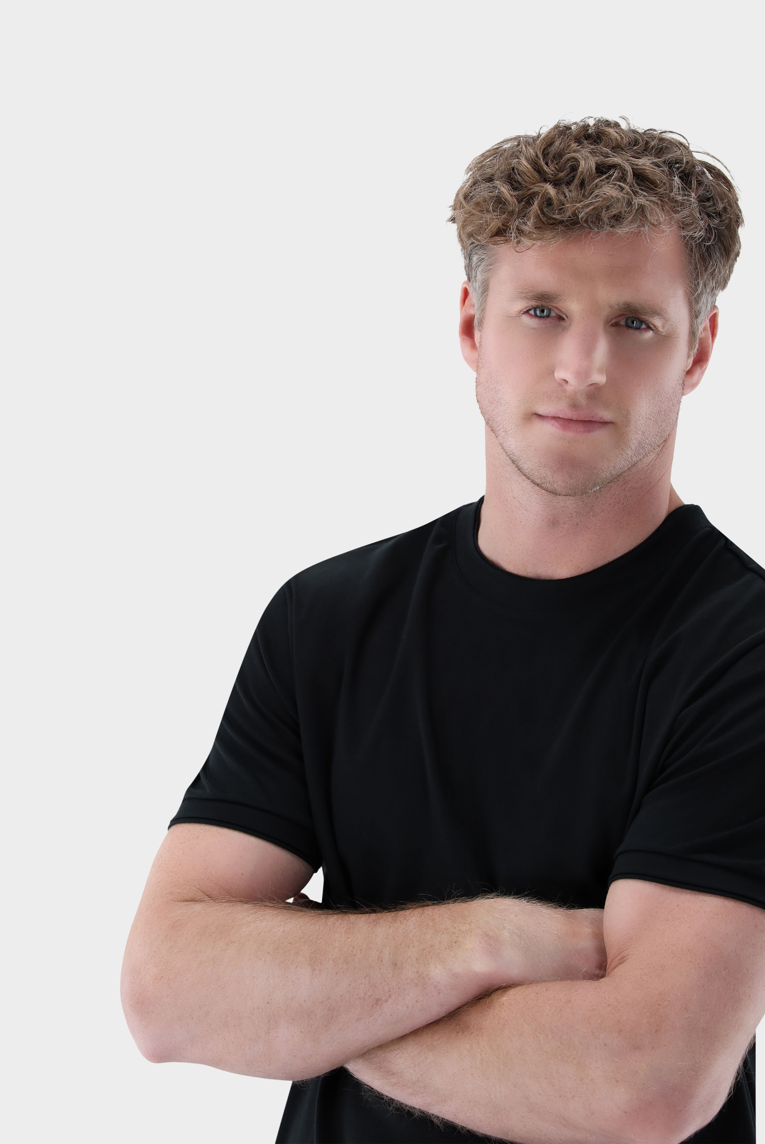 Rundhals T-Shirt mit Paspel Detail günstig online kaufen
