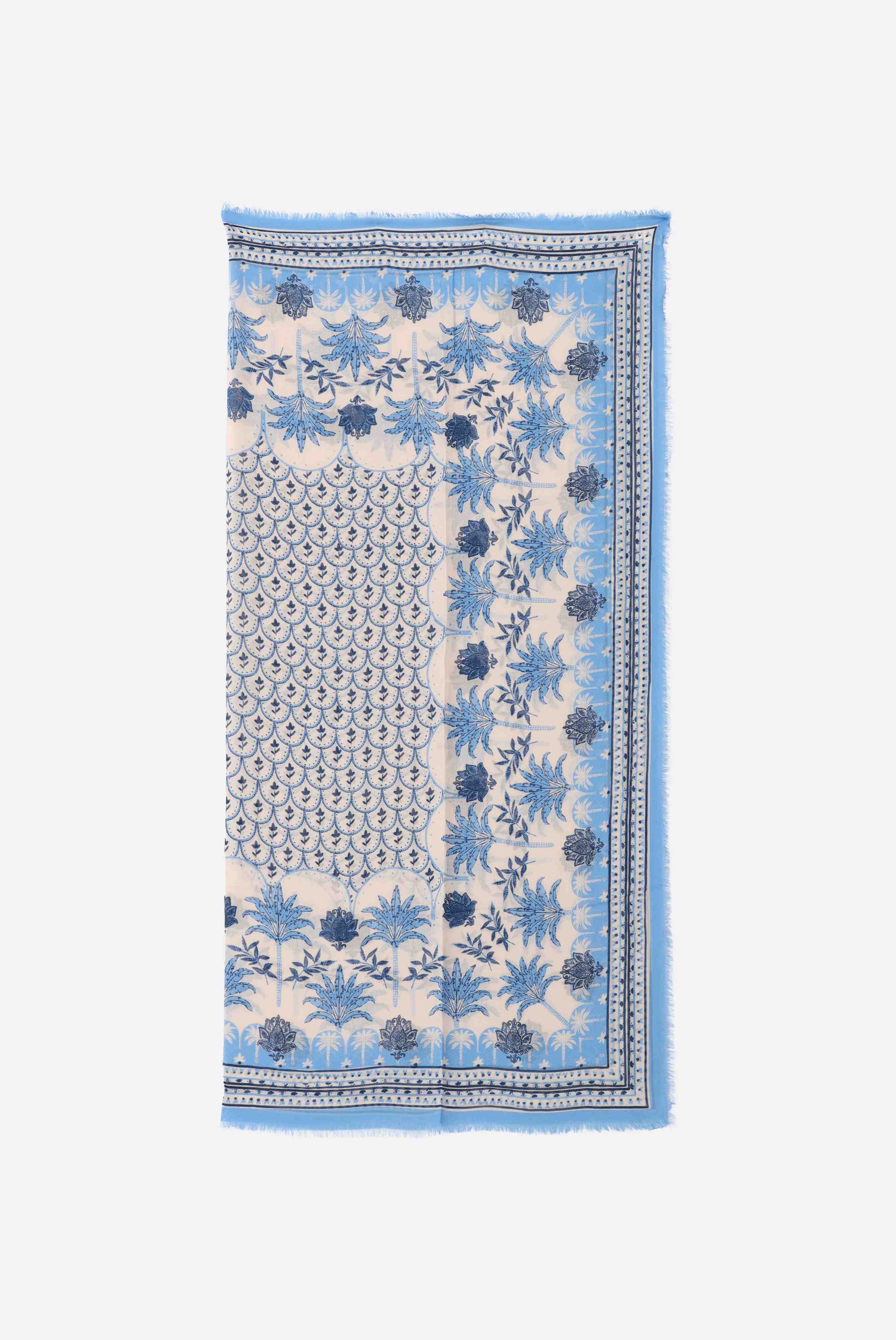Tuch mit Palmen-Druck