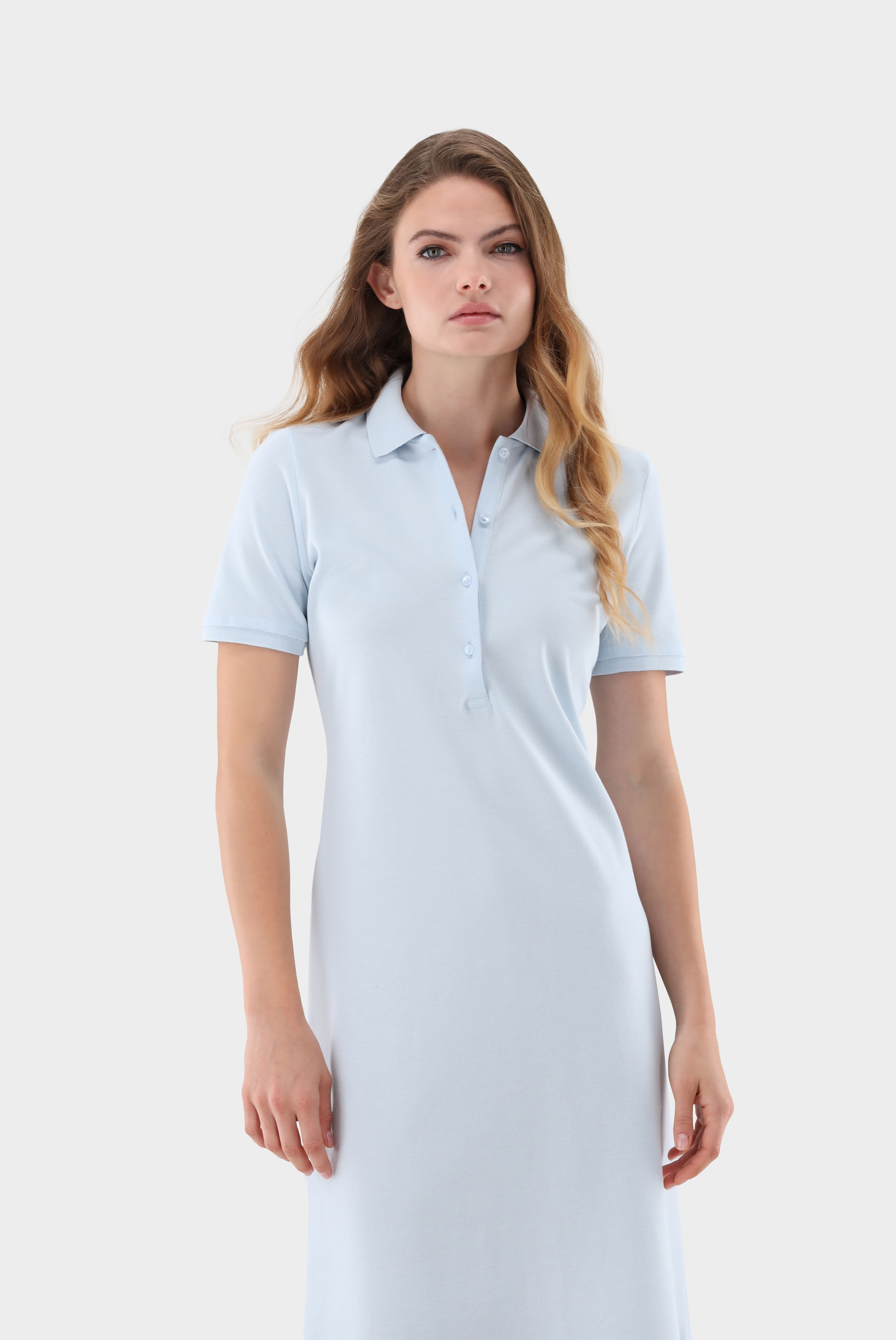Piqué Polokleid