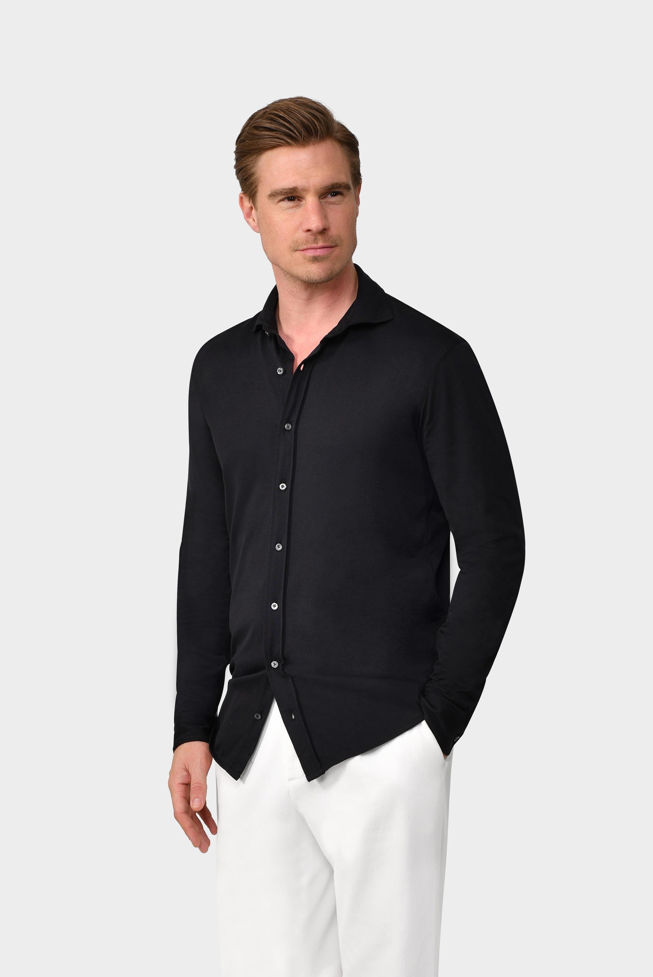 Jersey Hemden+Jersey Shirt Urban Look Slim Fit+20.1651.UC.Z20044.099.S