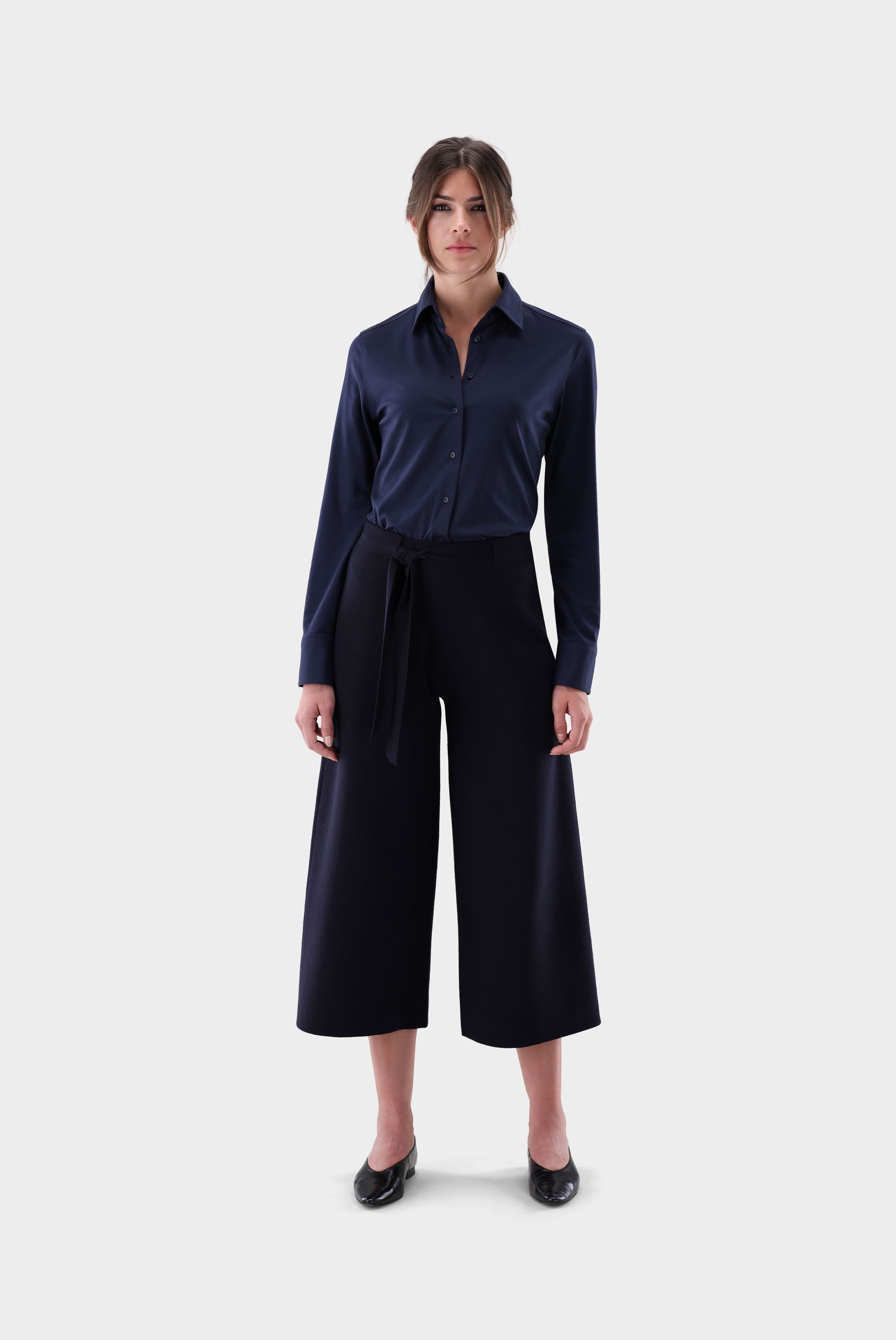 Taillierte Bluse mit 4-Wege Stretch günstig online kaufen