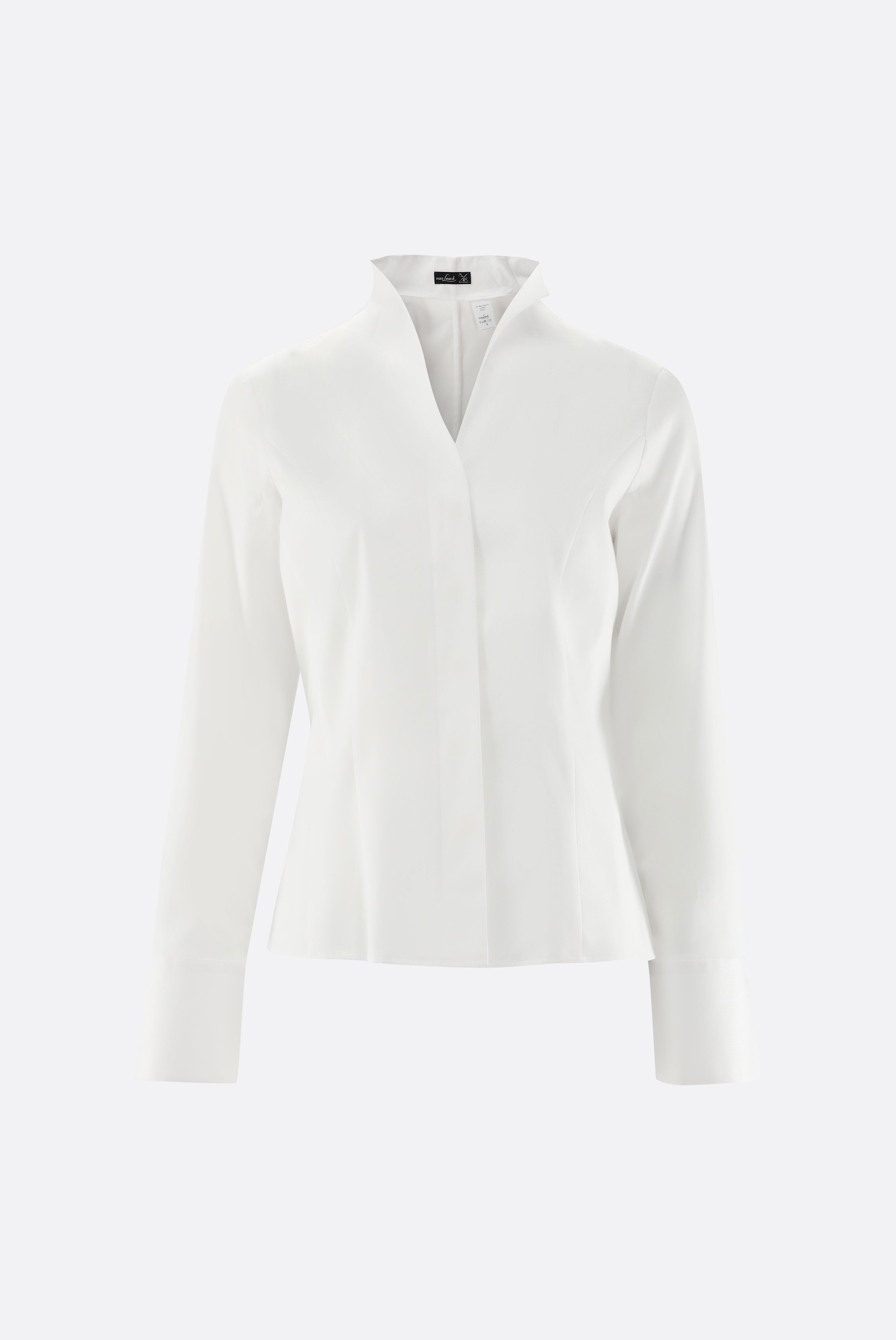 Popeline Kelchkragenbluse günstig online kaufen