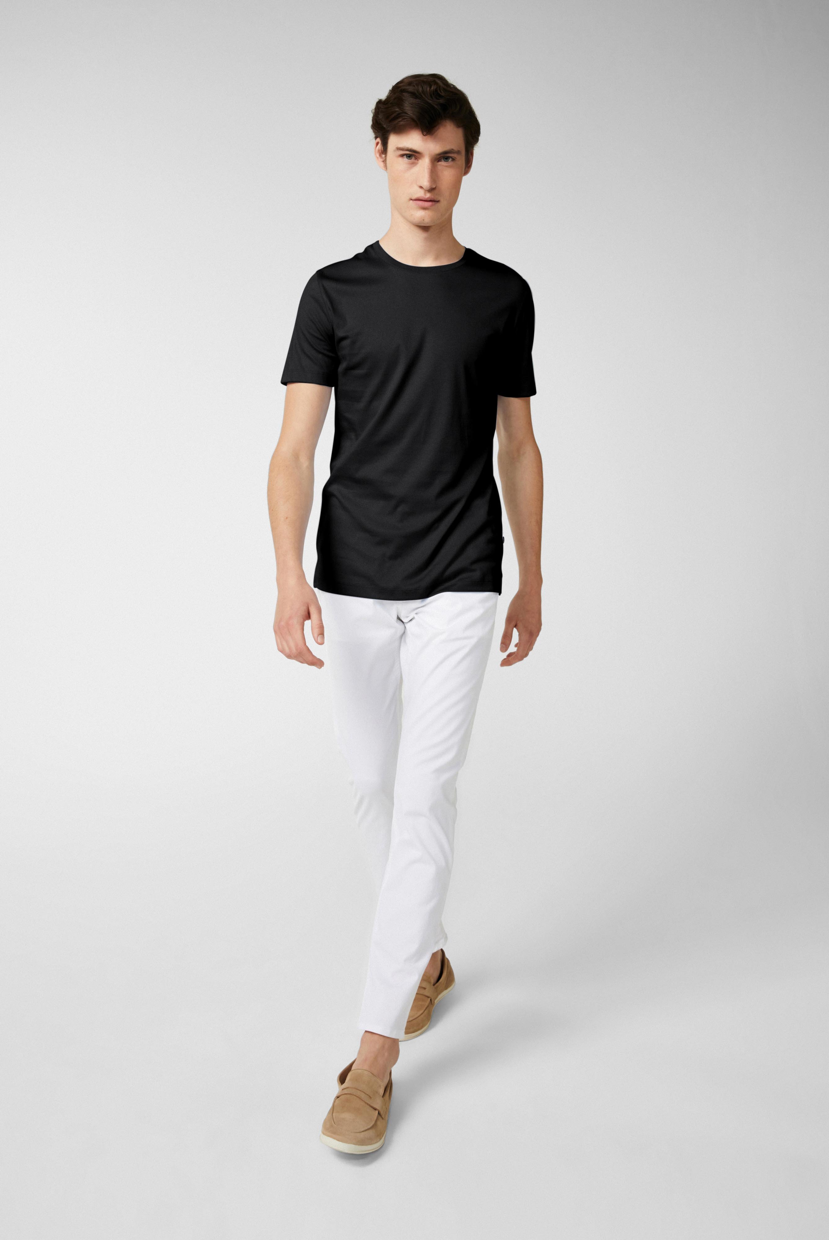 T-Shirts+Rundhals Jersey T-Shirt Slim Fit+20.1717.UX.180031.099.X3L