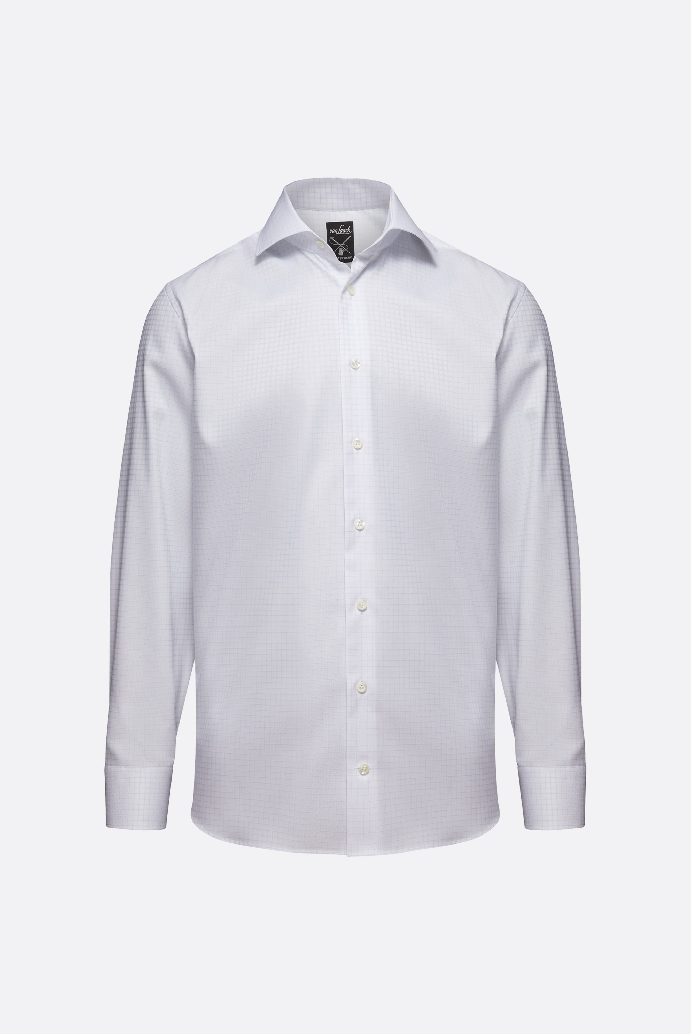Bügelleichte Hemden+Bügelfreies Kariertes Twill-Hemd Tailor Fit+20.2020.BQ.161105.007.40
