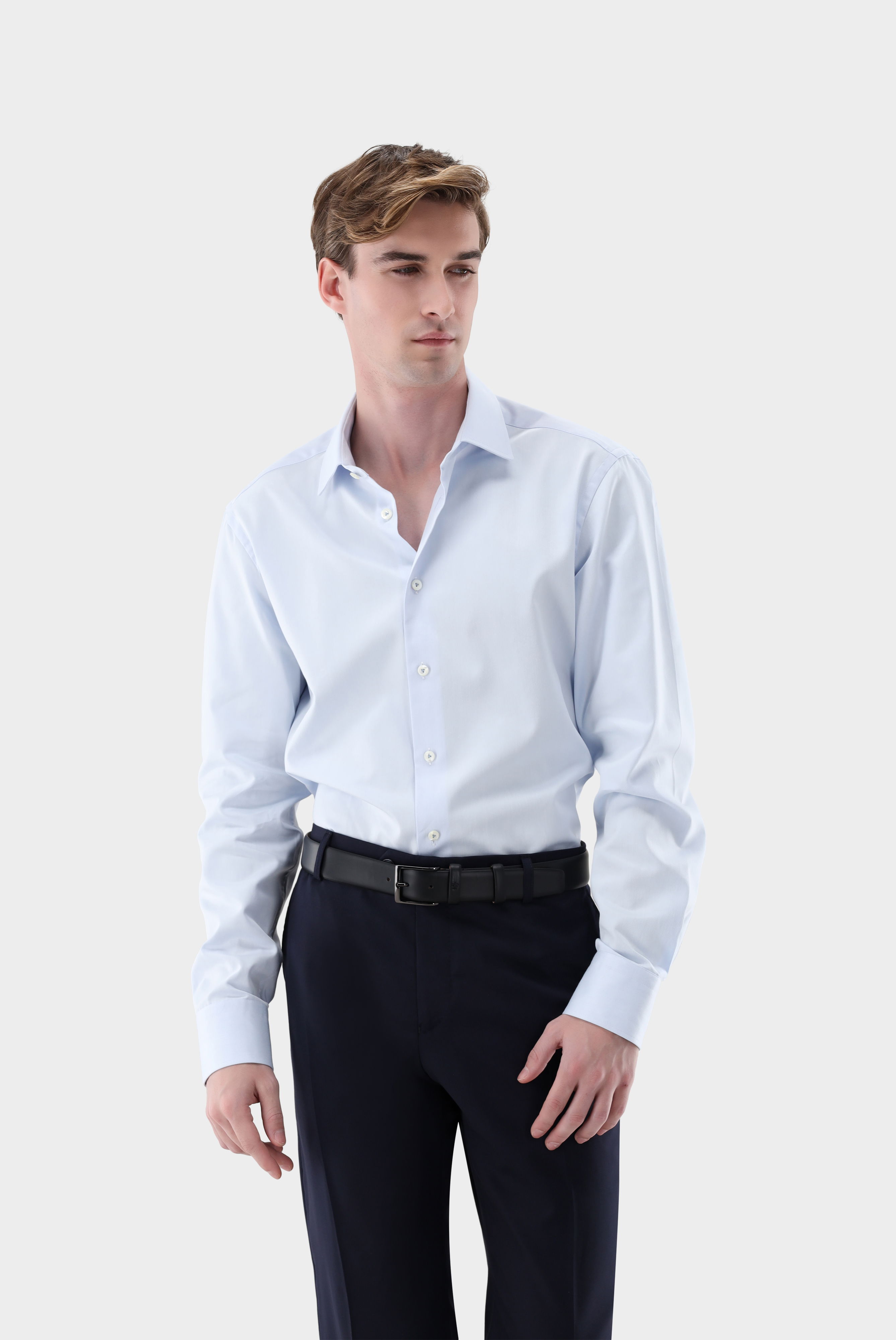 Twill-Hemd Tailor Fit