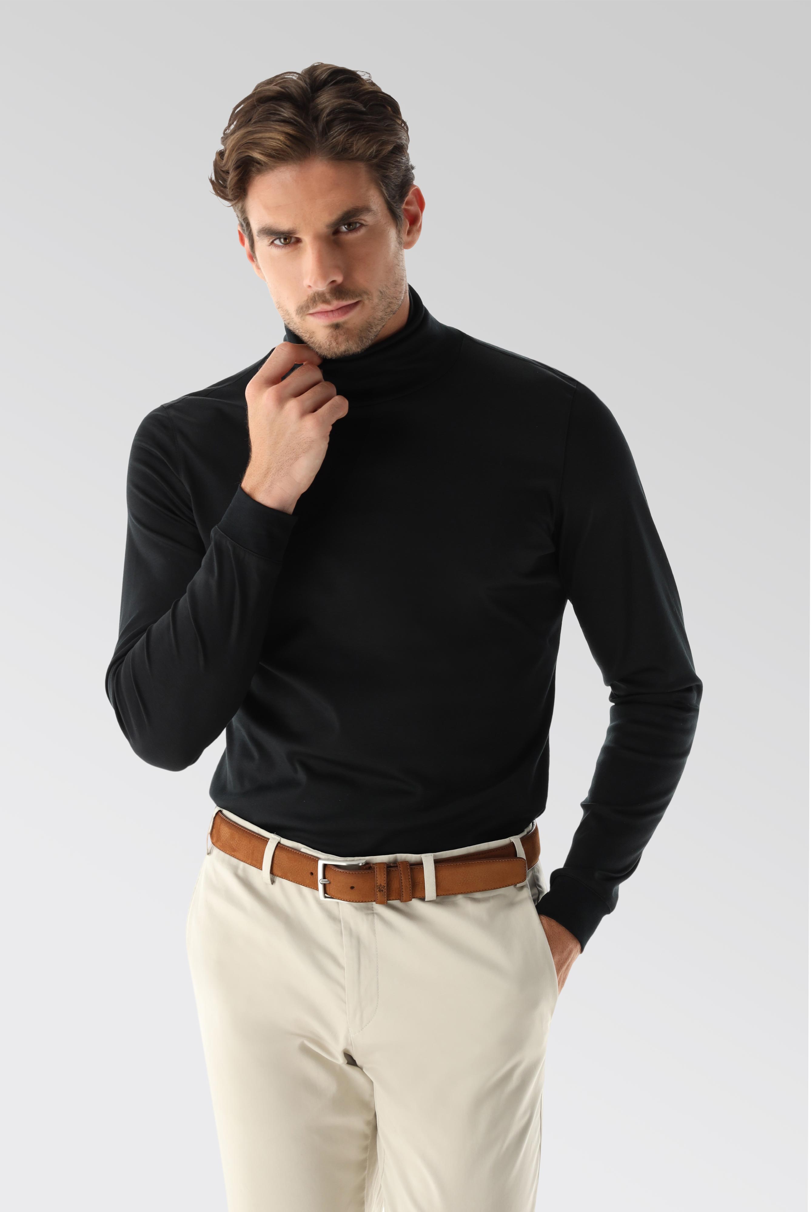 Crew Neck T-Shirt in Swiss Cotton Jersey