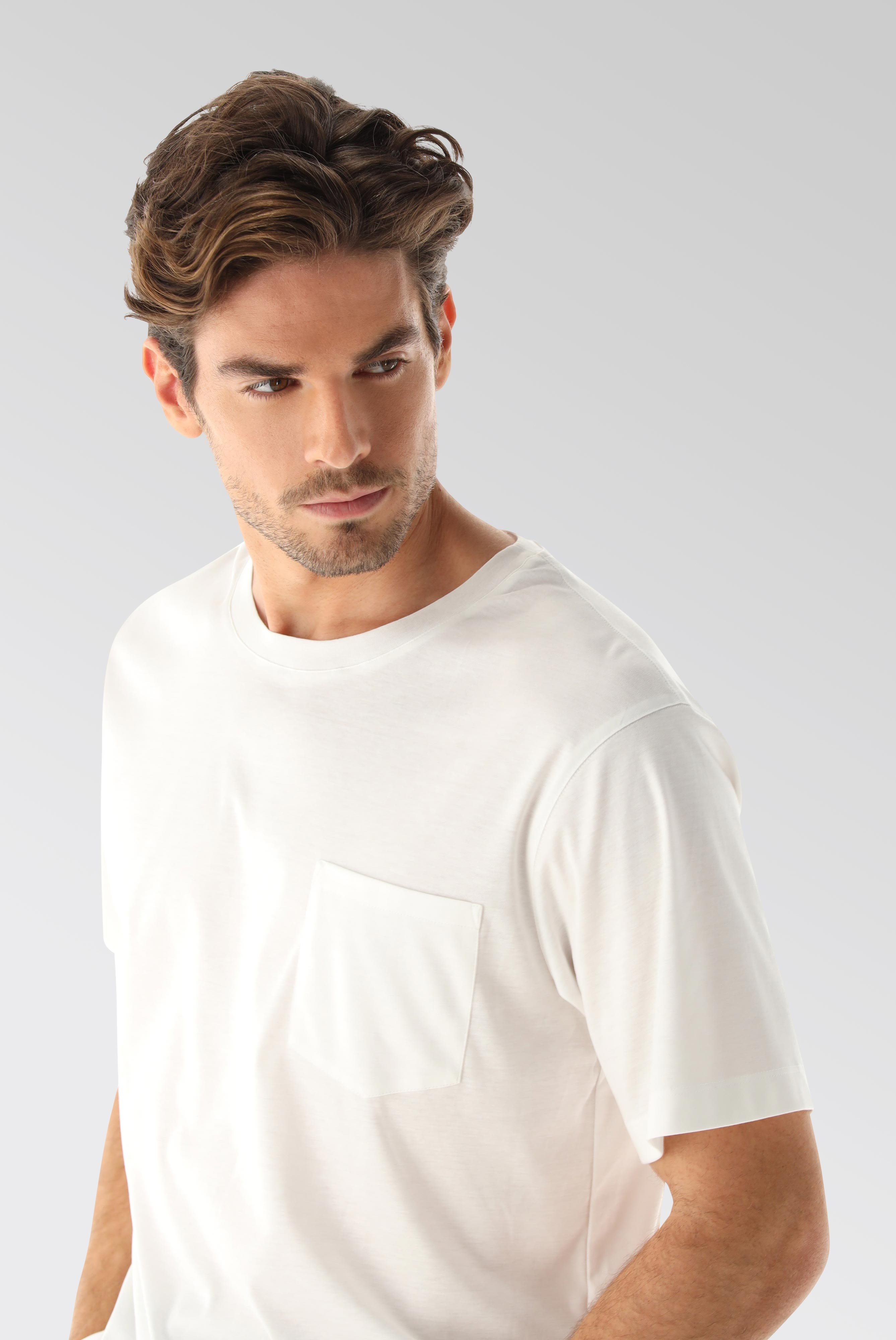 T-Shirts+Oversize Jersey T-Shirt with a Chest Pocket+20.1776.GZ.180031.000.S