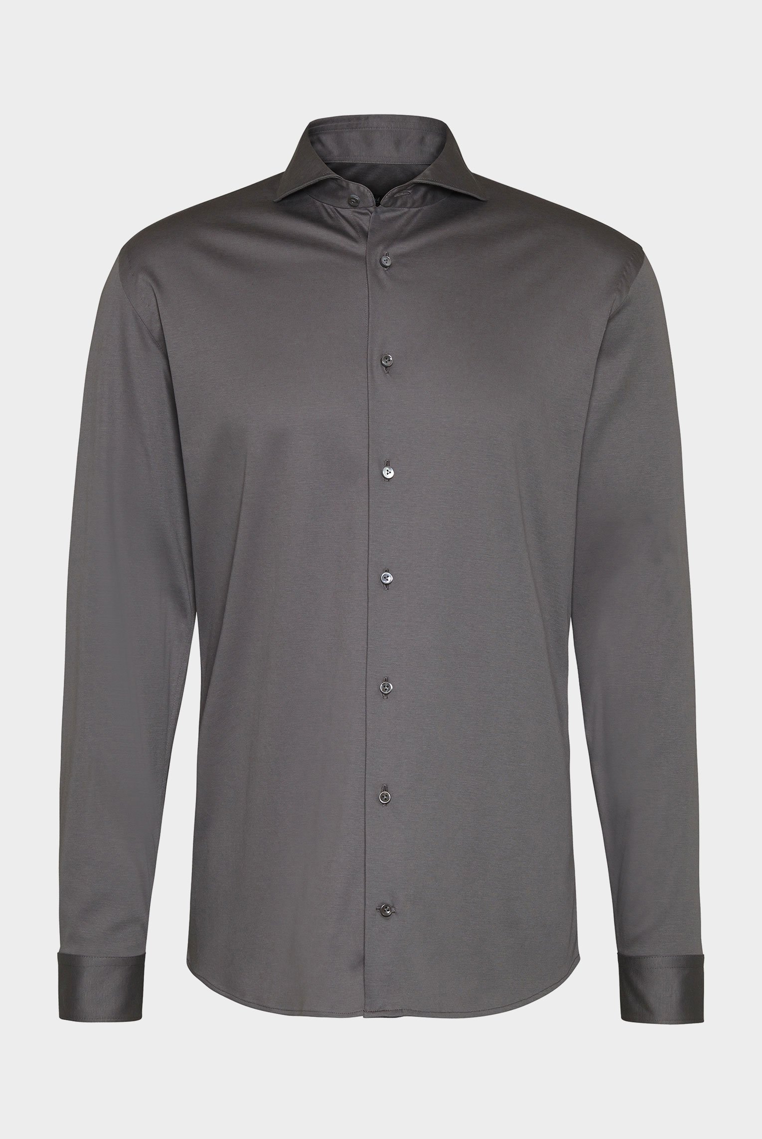 Casual Hemden+Jersey Hemd aus Schweizer Baumwolle Tailor Fit+20.1683.UC.180031.070.S