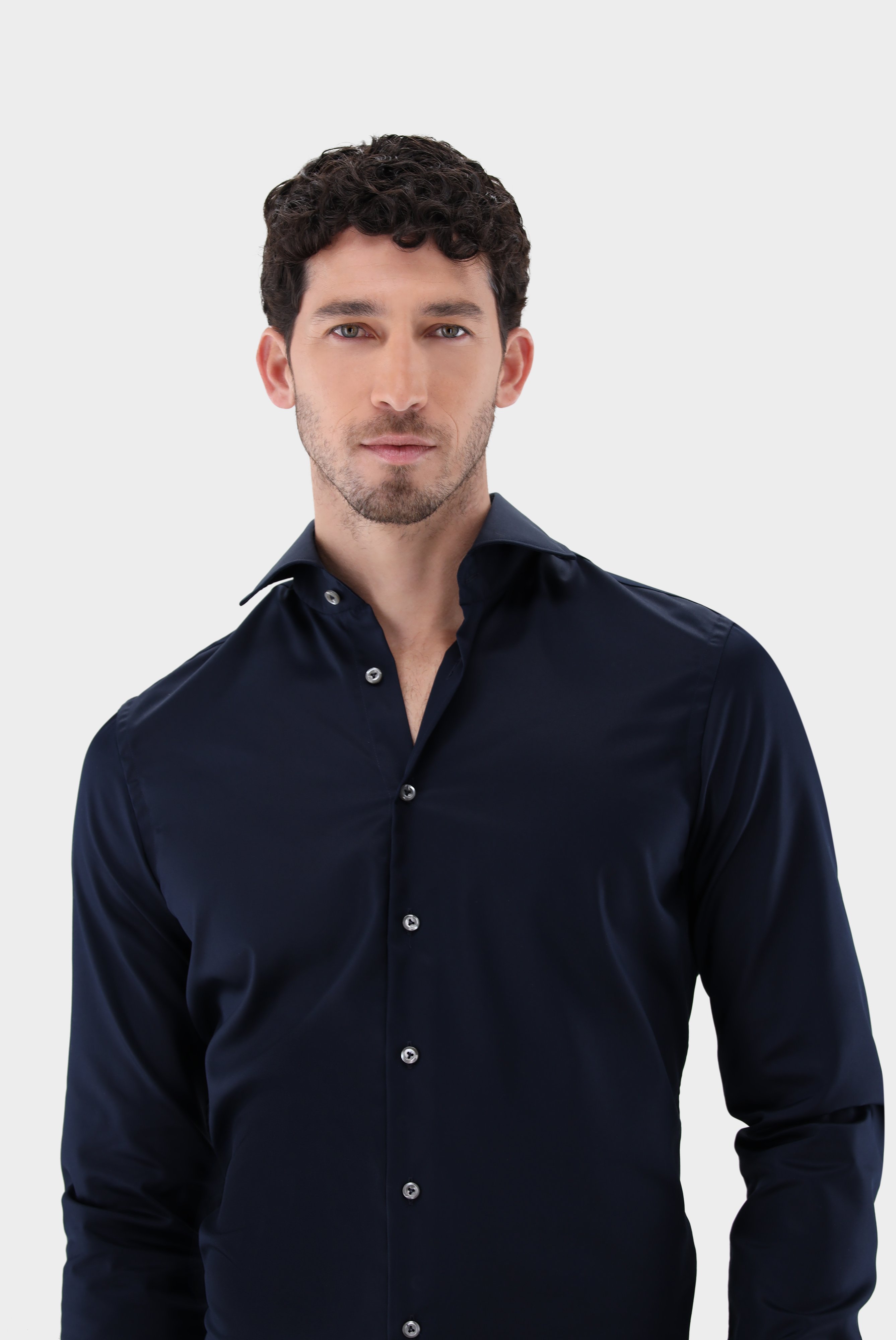 Business Shirts+Structured Twill Shirt+20.2020.AV.161265.780.37