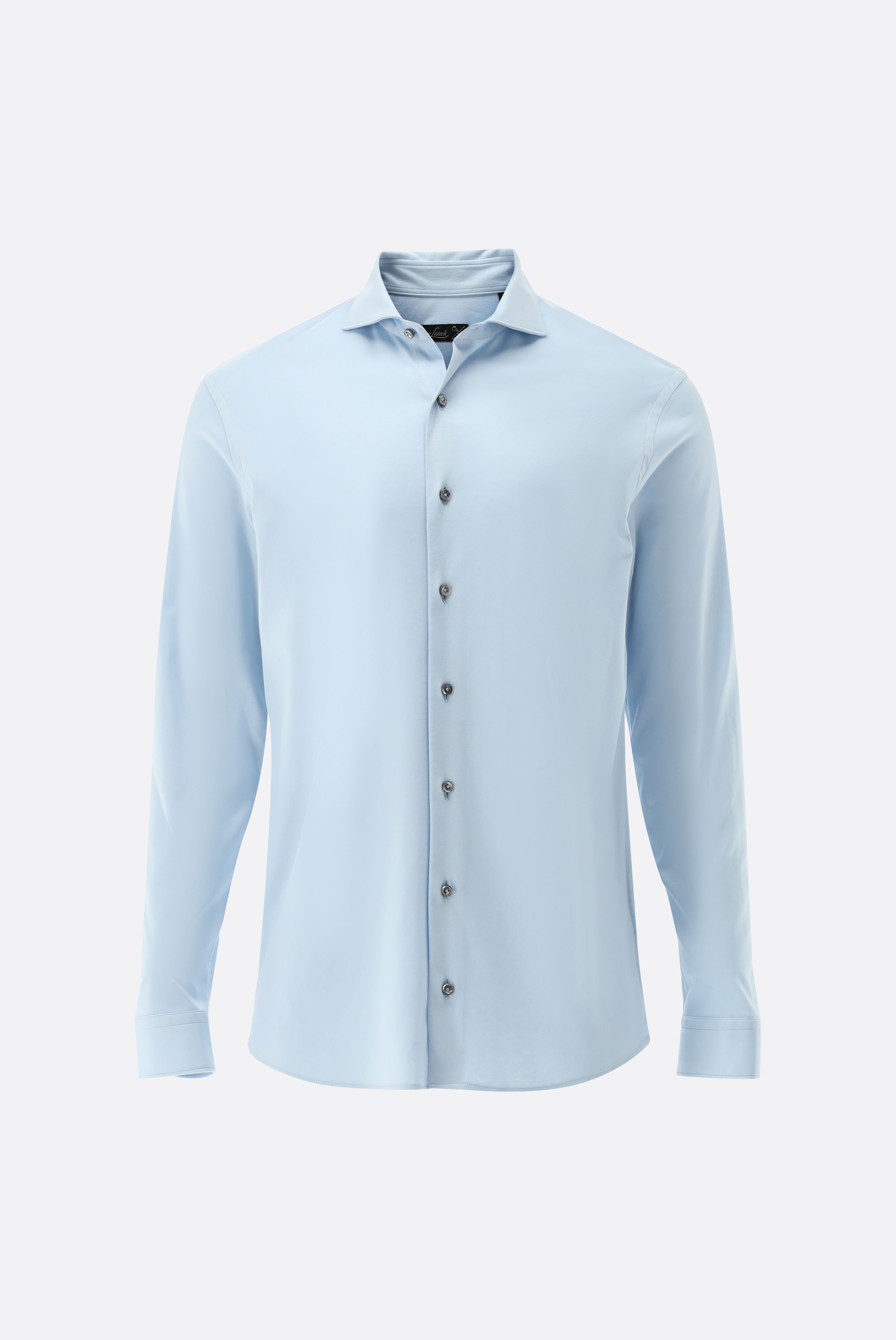 Jerseyhemd aus Schweizer Baumwolle Slim Fit günstig online kaufen