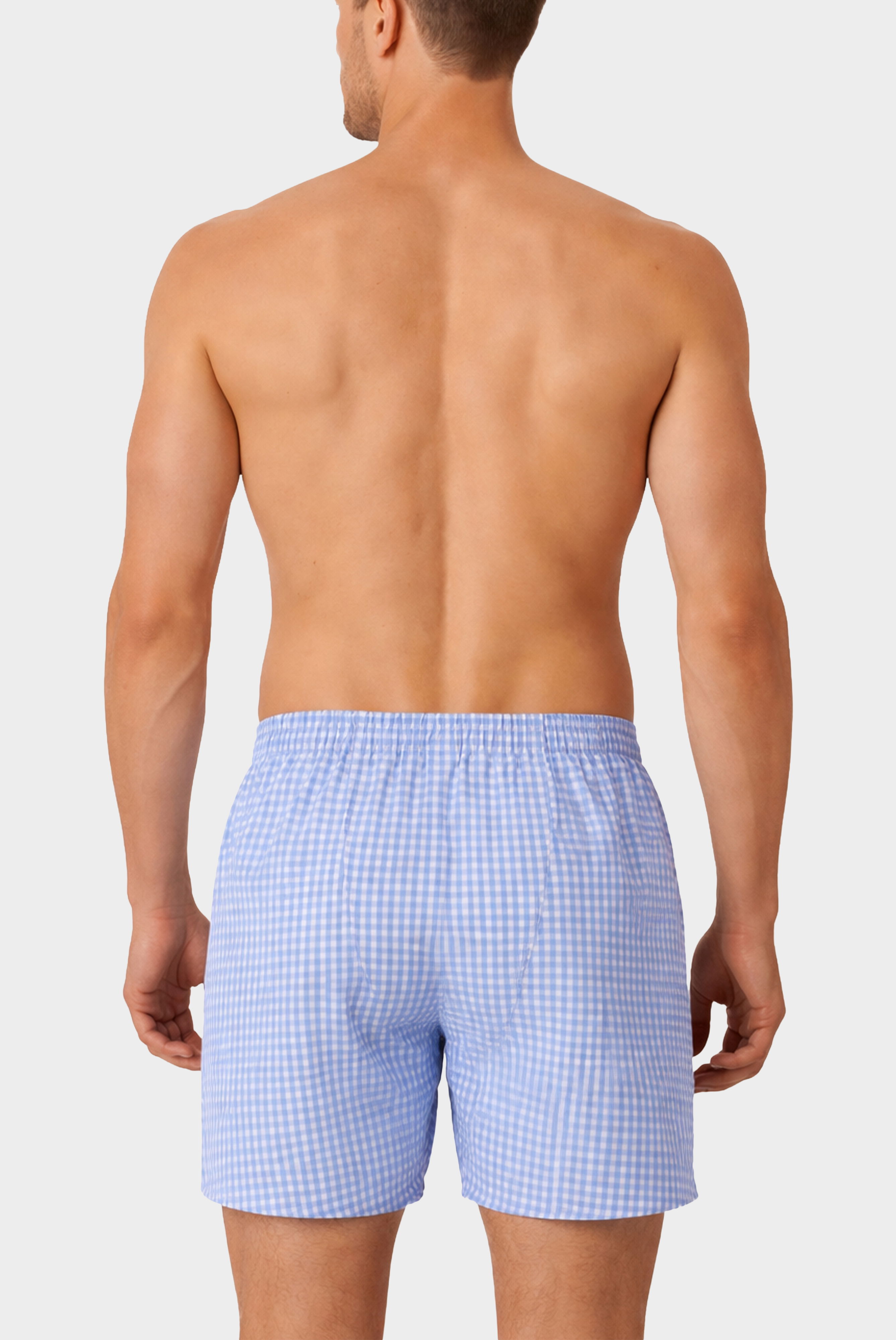 Popeline Boxershorts mit Vichy-Karo günstig online kaufen