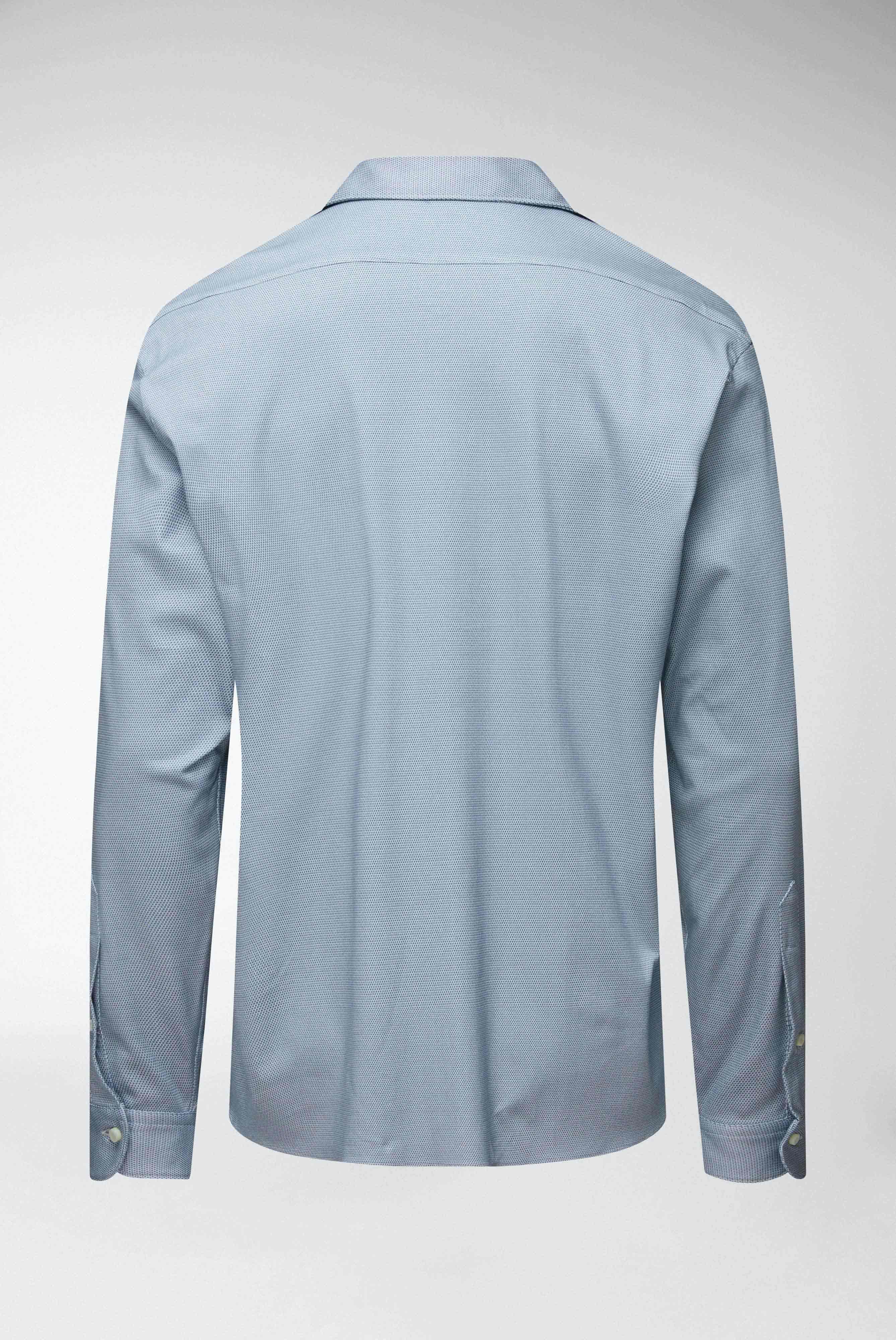 Casual Hemden+Jersey Hemd mit Mikro Druck Tailor Fit+20.1683.UC.187551.050.M