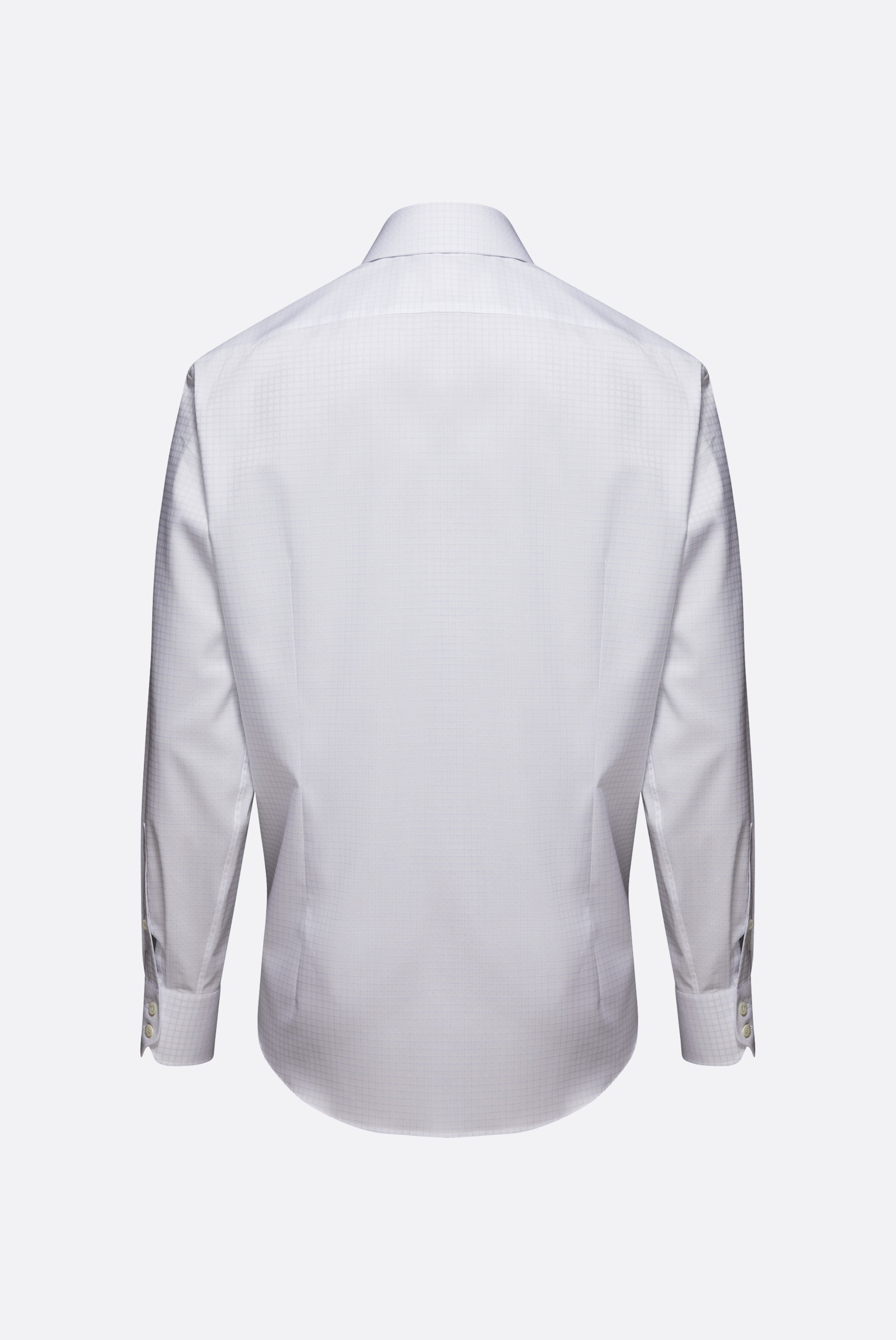Bügelleichte Hemden+Bügelfreies Kariertes Twill-Hemd Tailor Fit+20.2020.BQ.161105.007.43