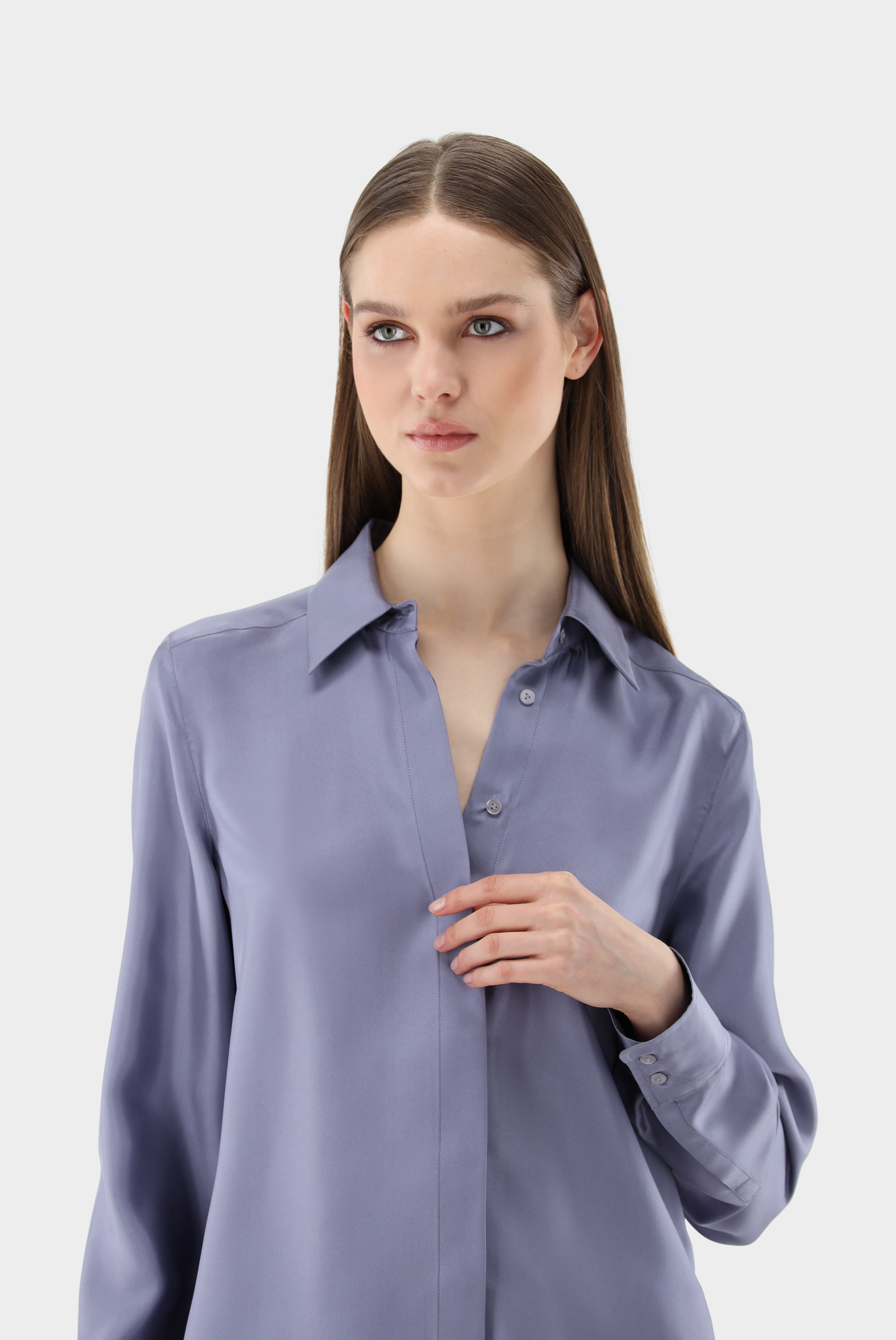 Festive blouses+Shirt Blouse in Silk+05.527O.74.Z20093.680.38