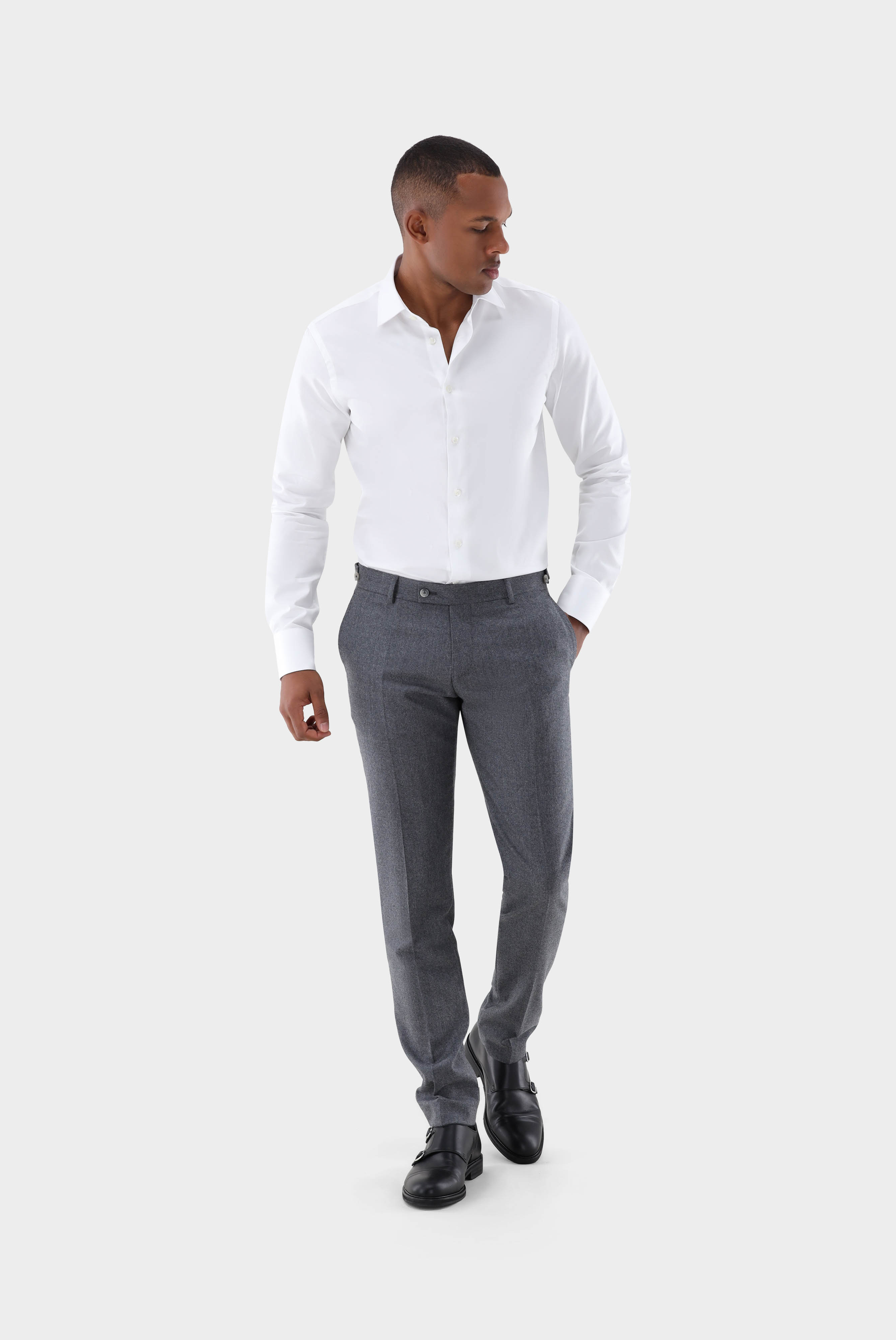 Twill Hemd Slim Fit günstig online kaufen