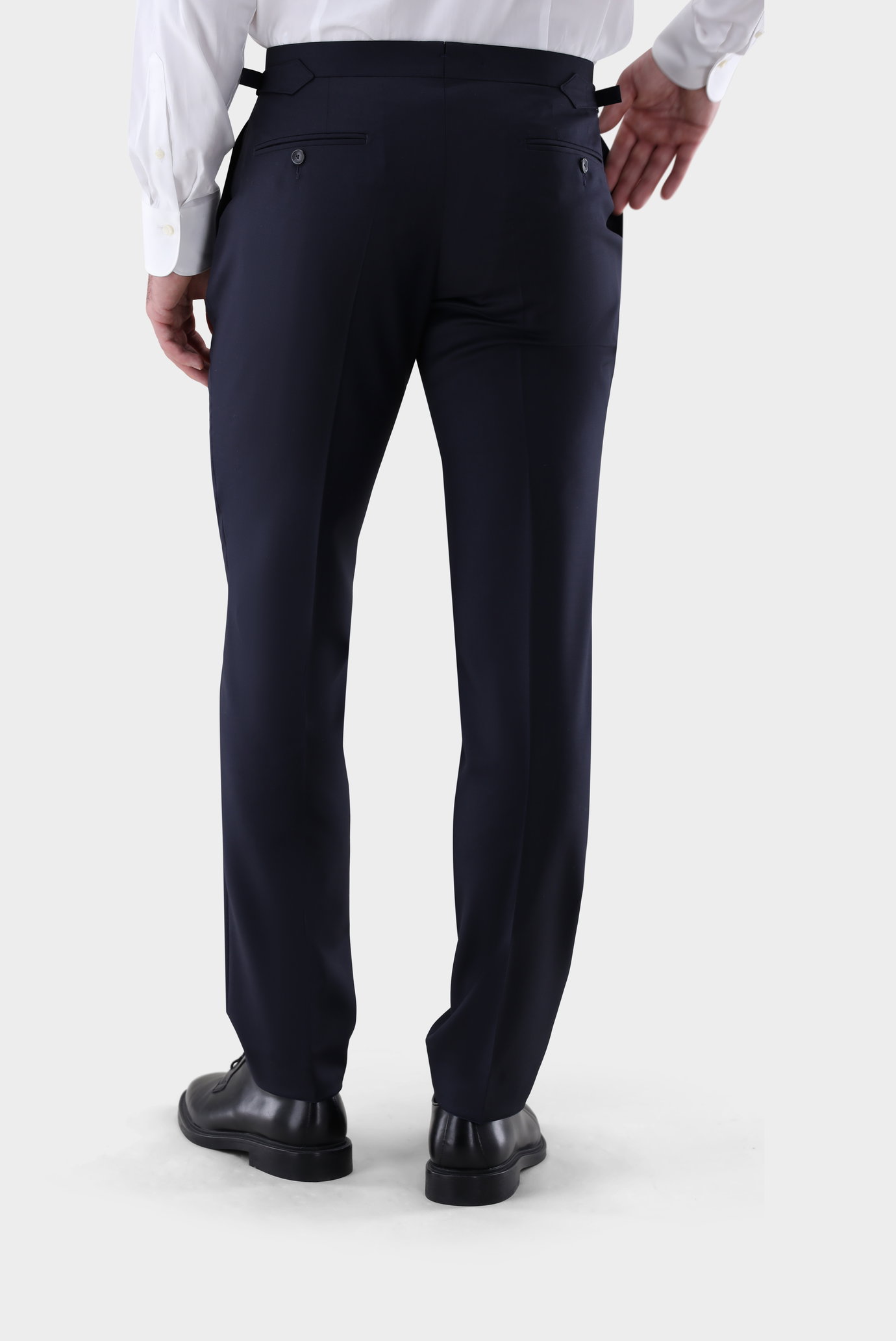 virgin wool trousers