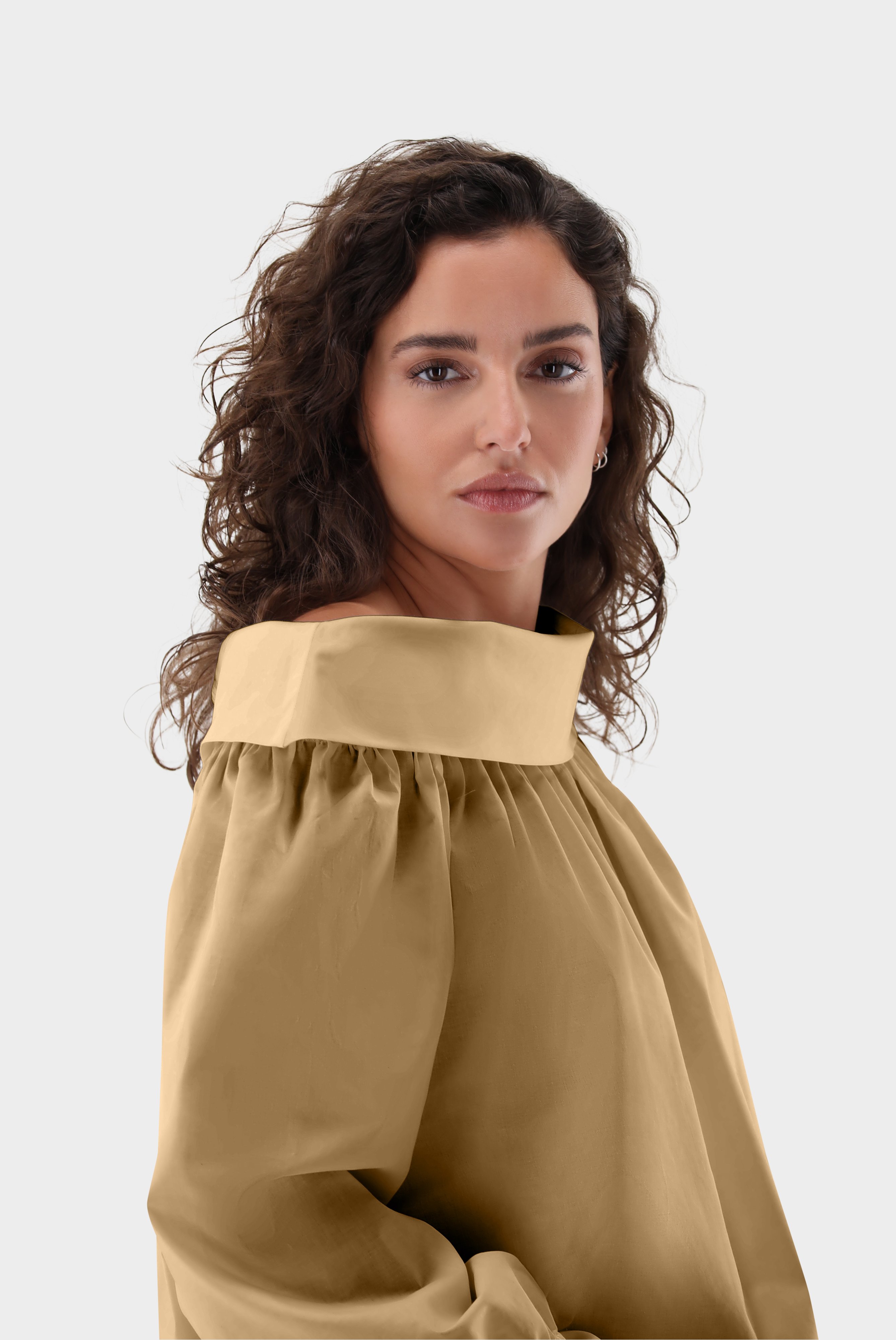 Casual Blouses+One shoulder silk blouse with Stretch+05.528O..155152.250.34