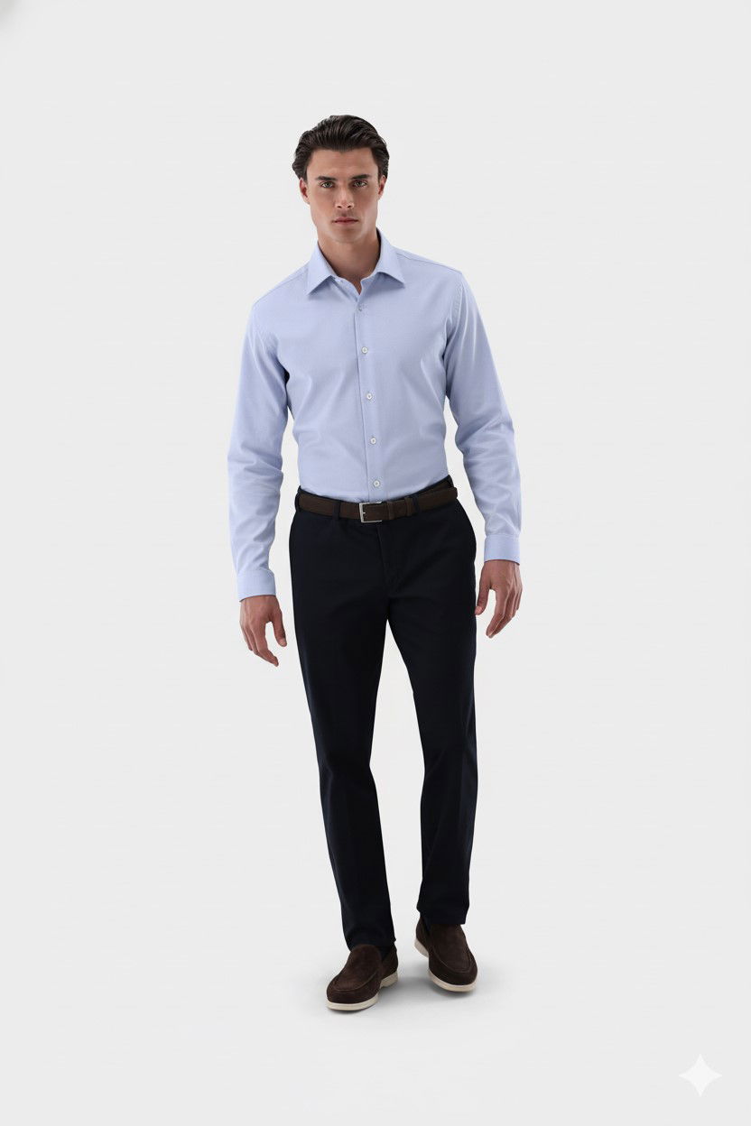 Flanellhemd mit lockerer Passform