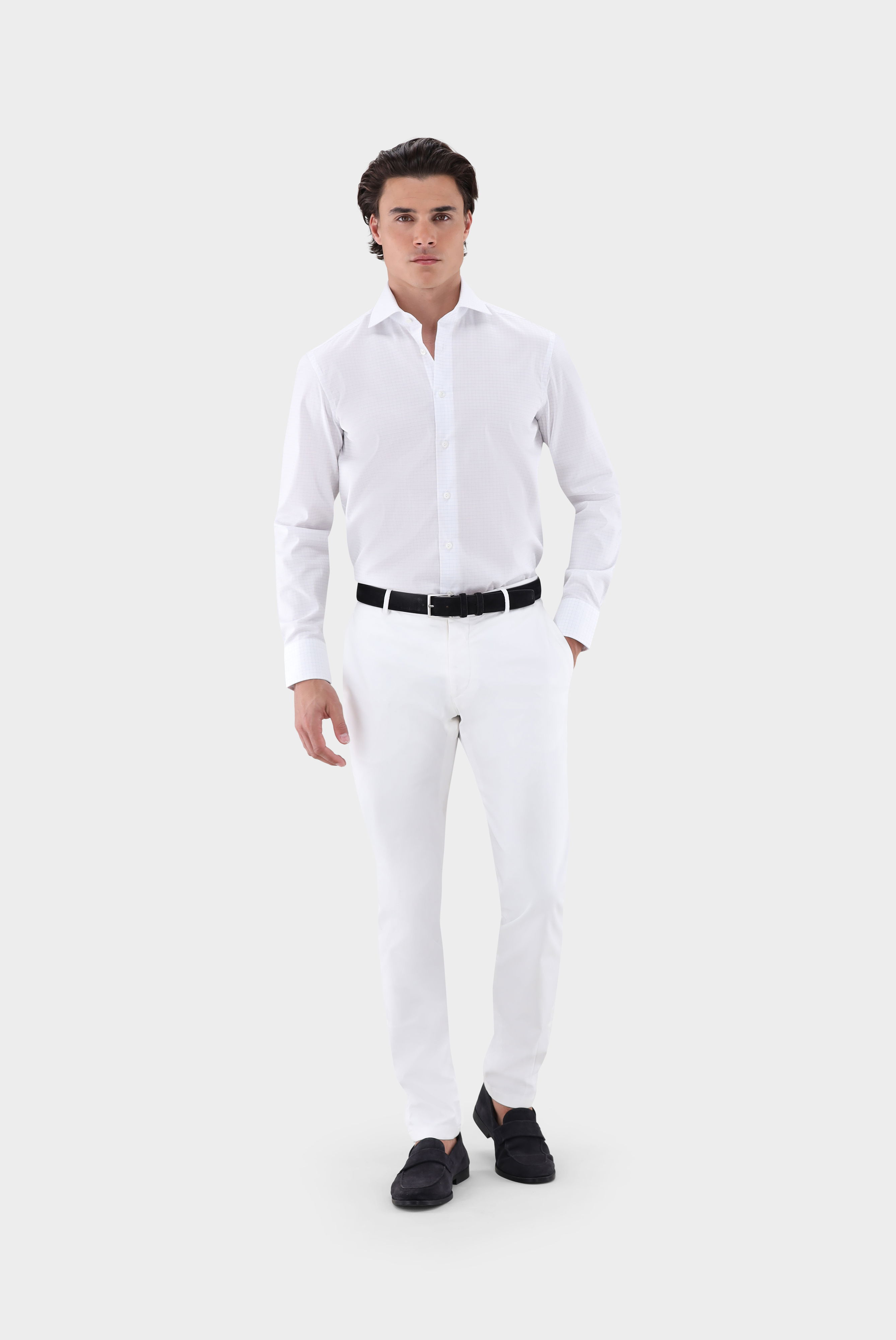 Hemd bügelfrei kariert Tailor Fit günstig online kaufen