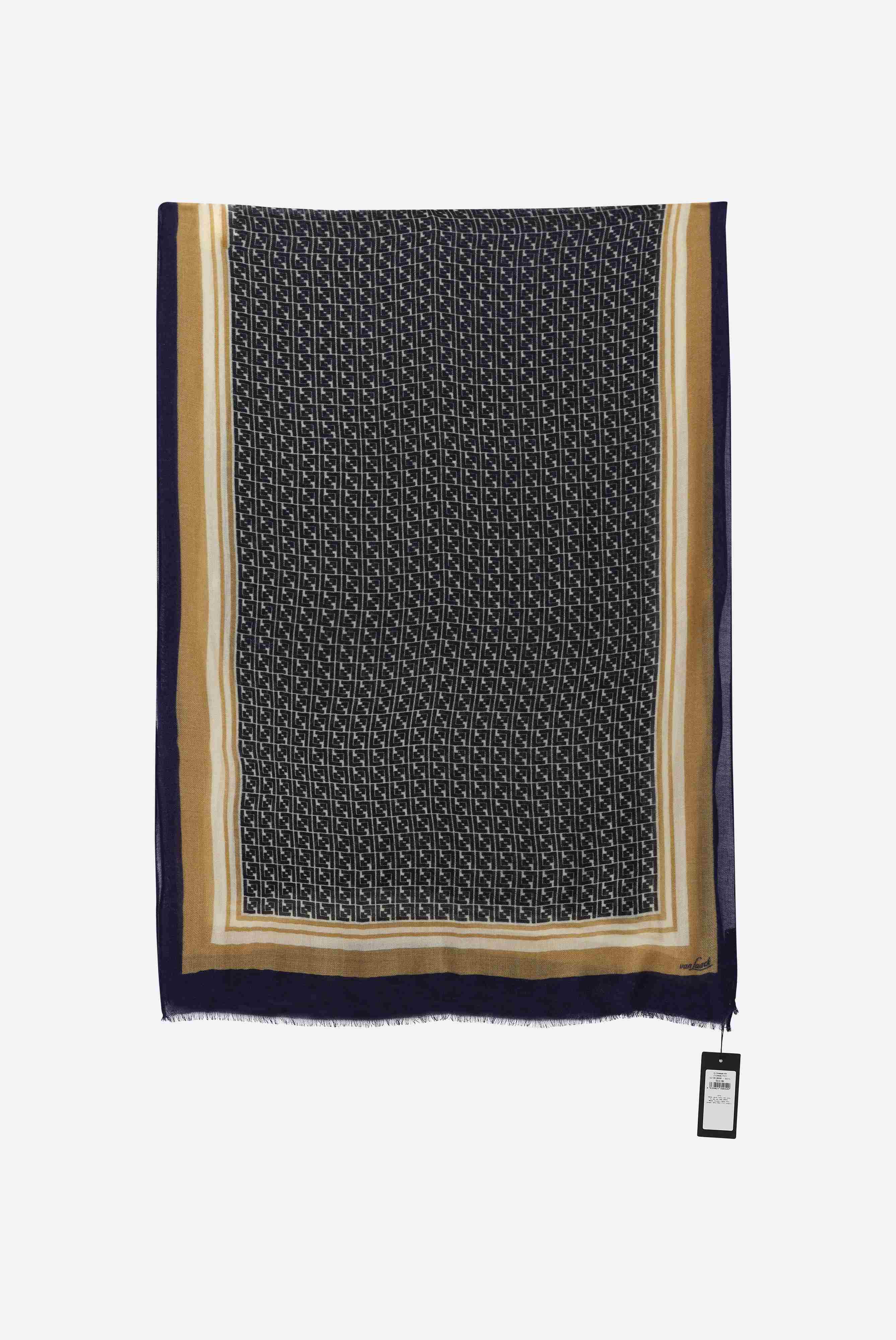 Tuch aus Seide mit Druck