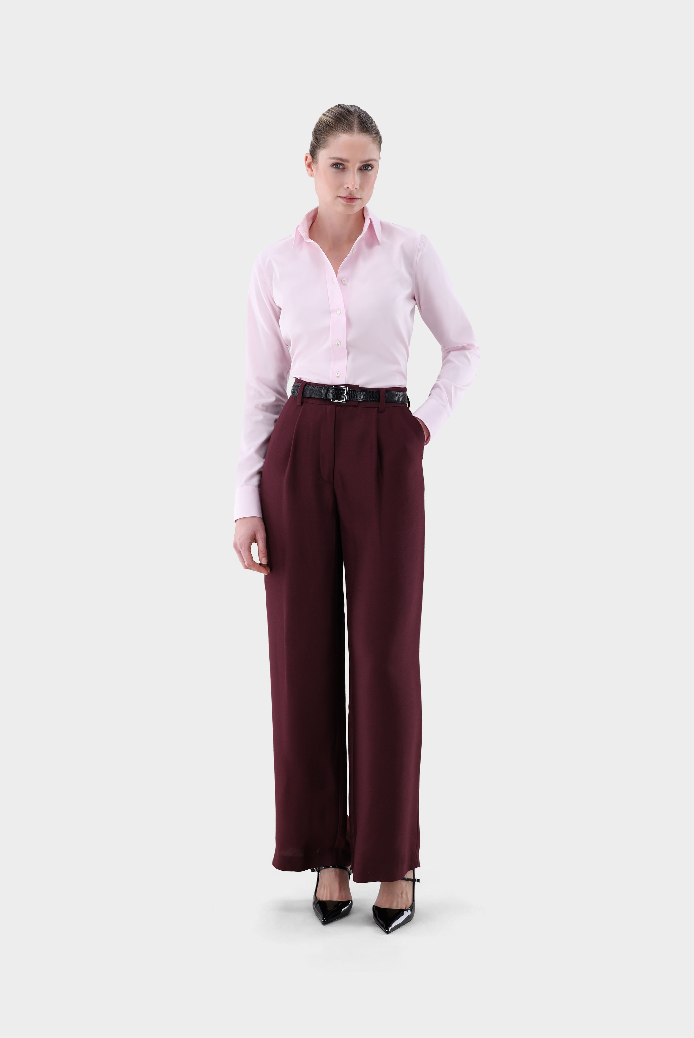 Popeline Hemdbluse günstig online kaufen