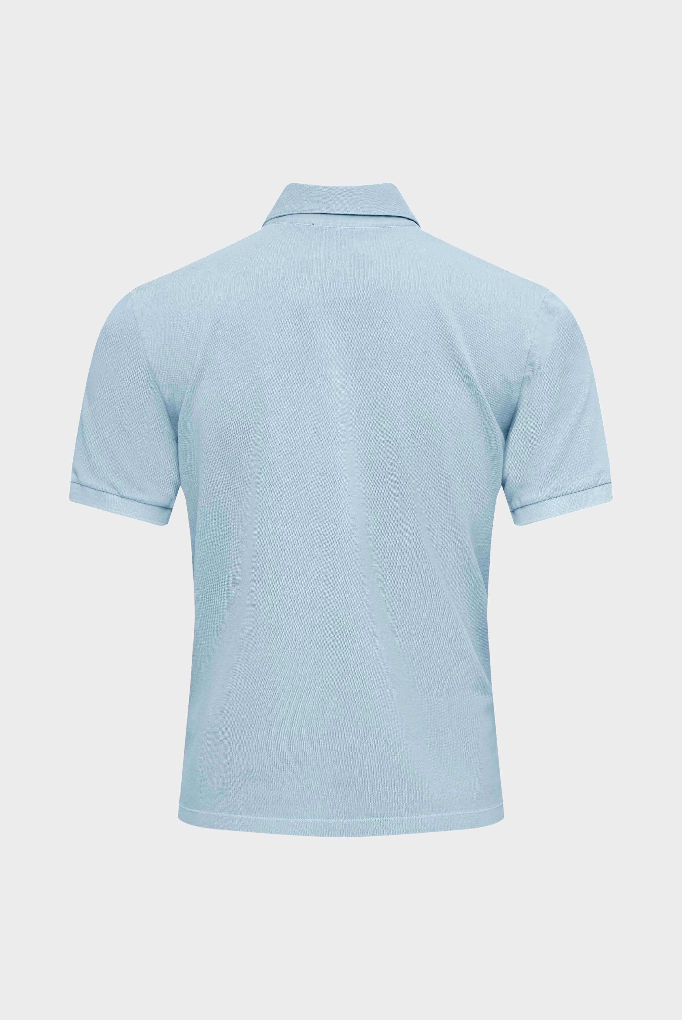 Poloshirts+Garment dyed Piqué Poloshirt+20.1650..Z20047.720.S