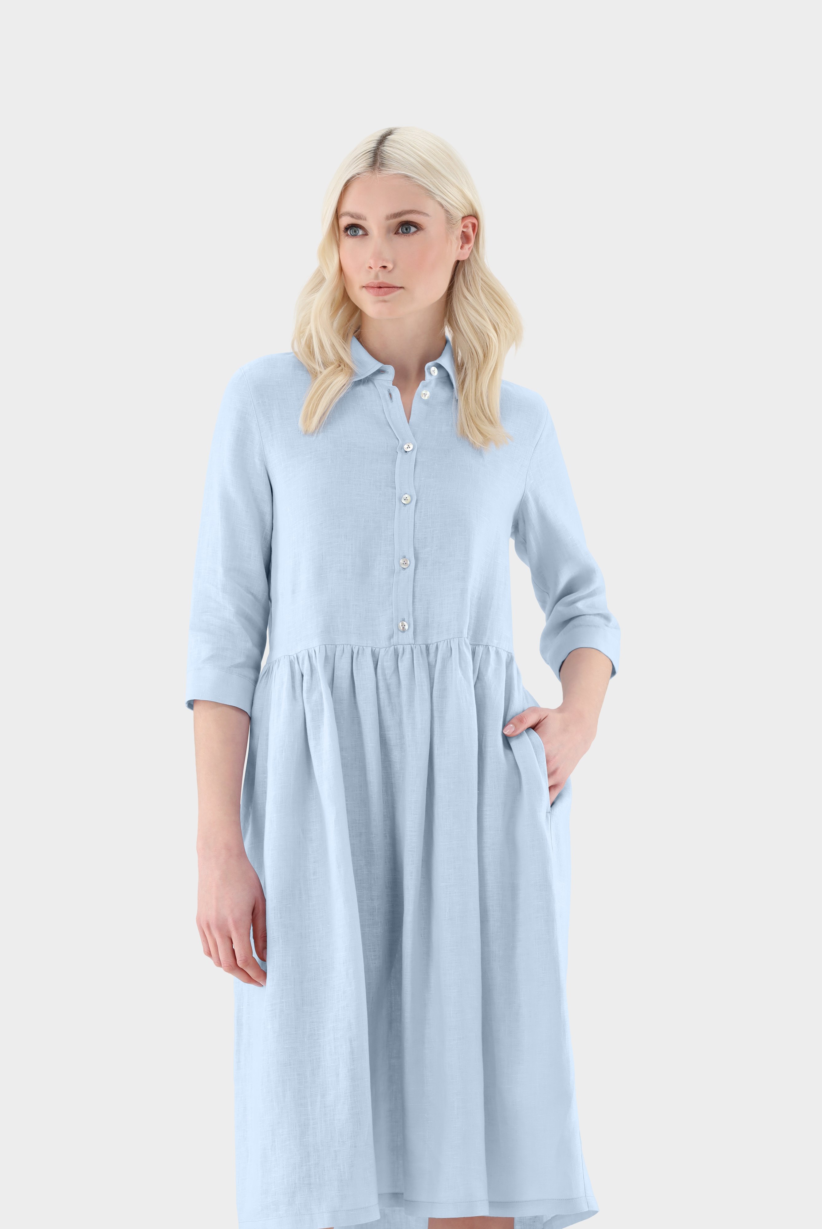 Dresses & Skirts+Linen Shirt Dress+05.658Y.07.150555.710.38