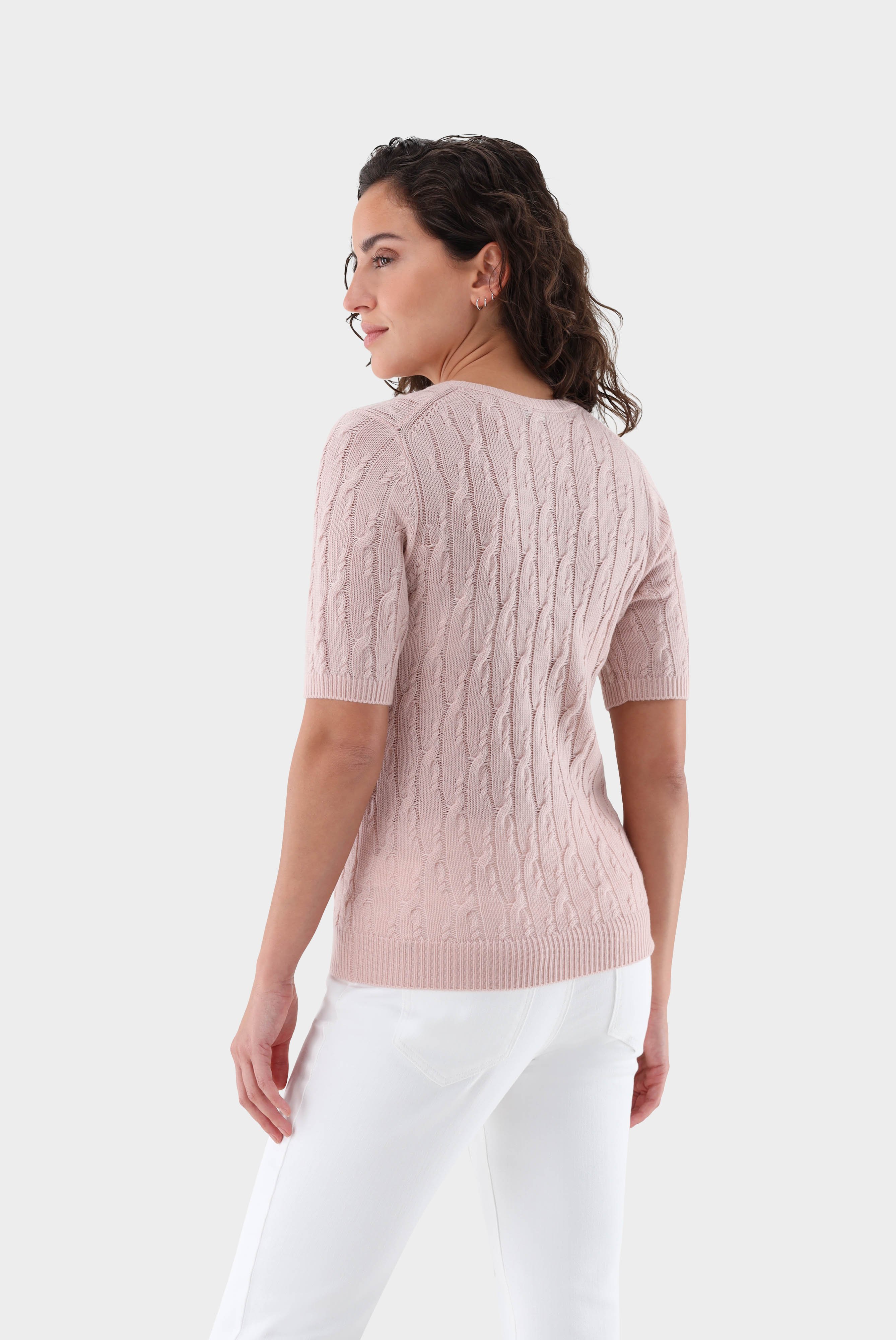 Pullover & Strickjacken+Zopfstrick T-Shirt aus leichter Wolle+09.9754..S00254.320.XS