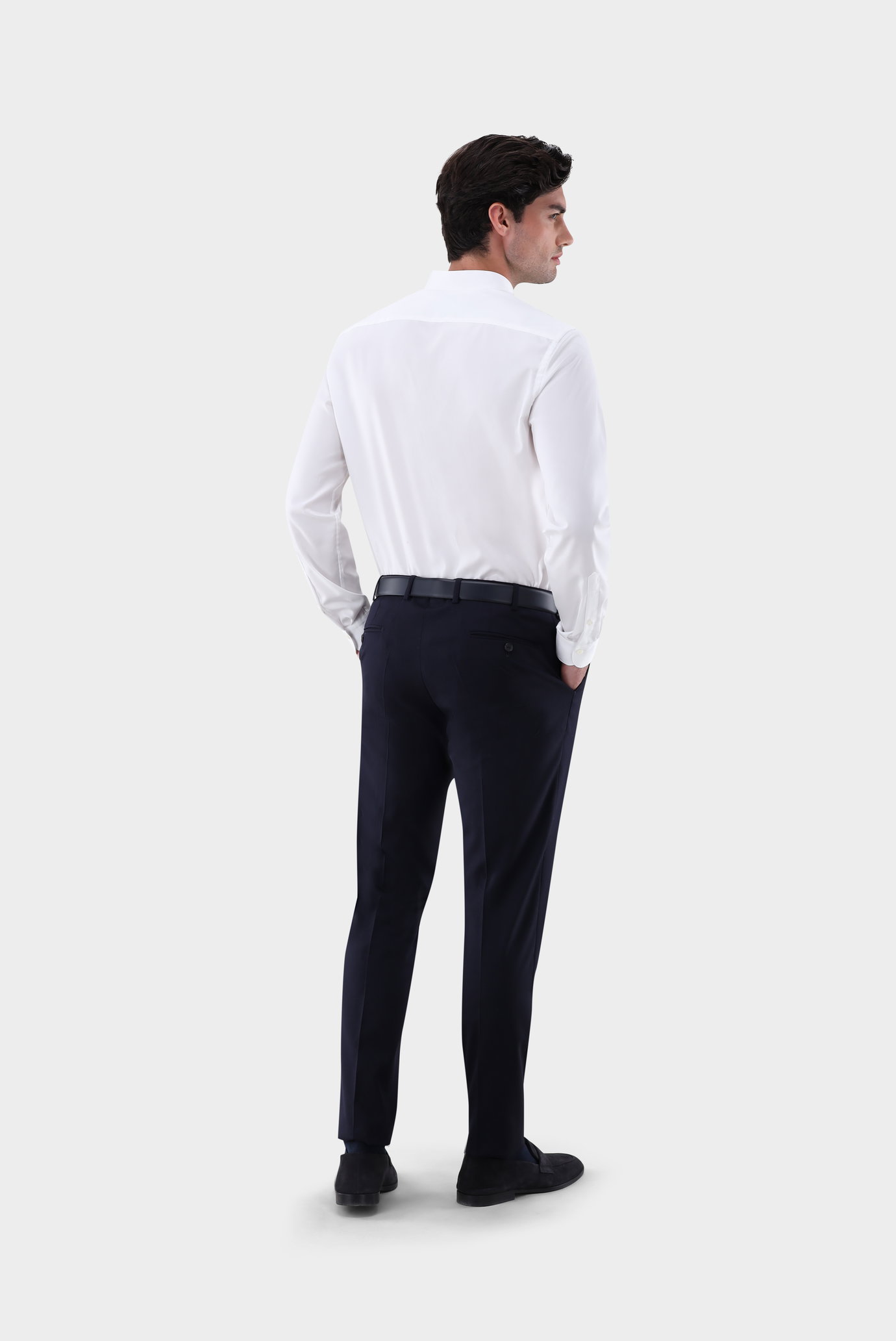 Stand-up collar shirt
