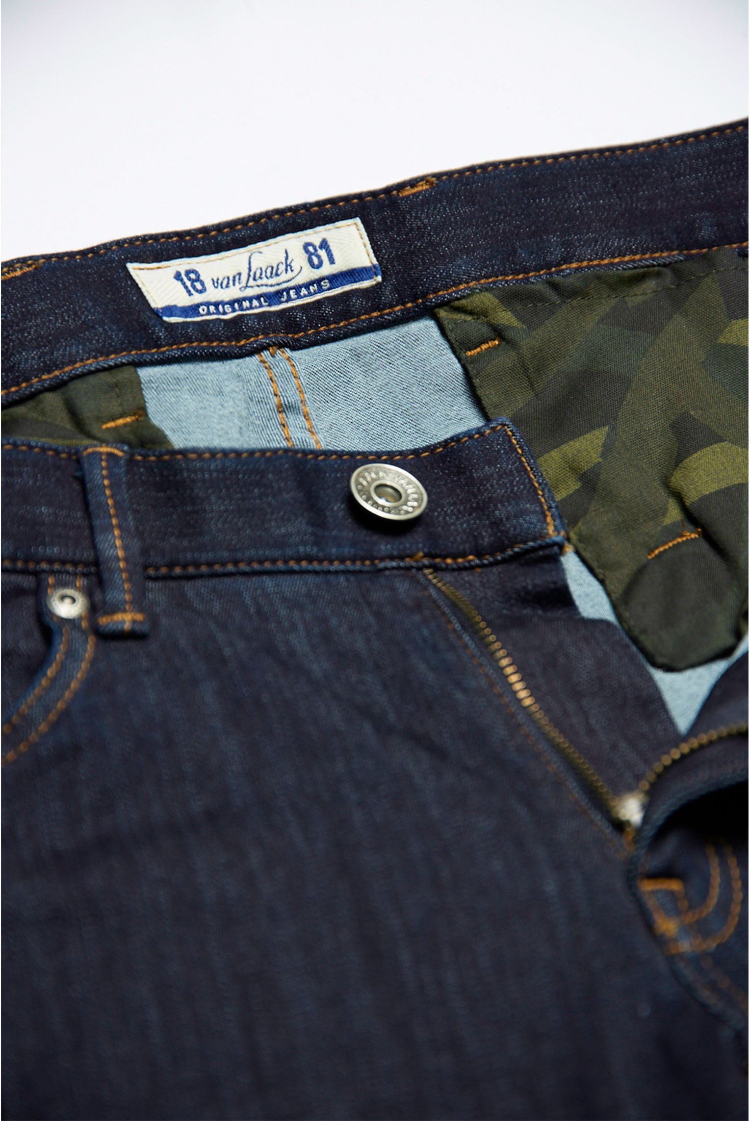 Jeans & Hosen+Hochwertige Herren Jeanshose aus Baumwollmischgewebe Slim Fit Dunkelblau+80.7857..J00117.790.32N