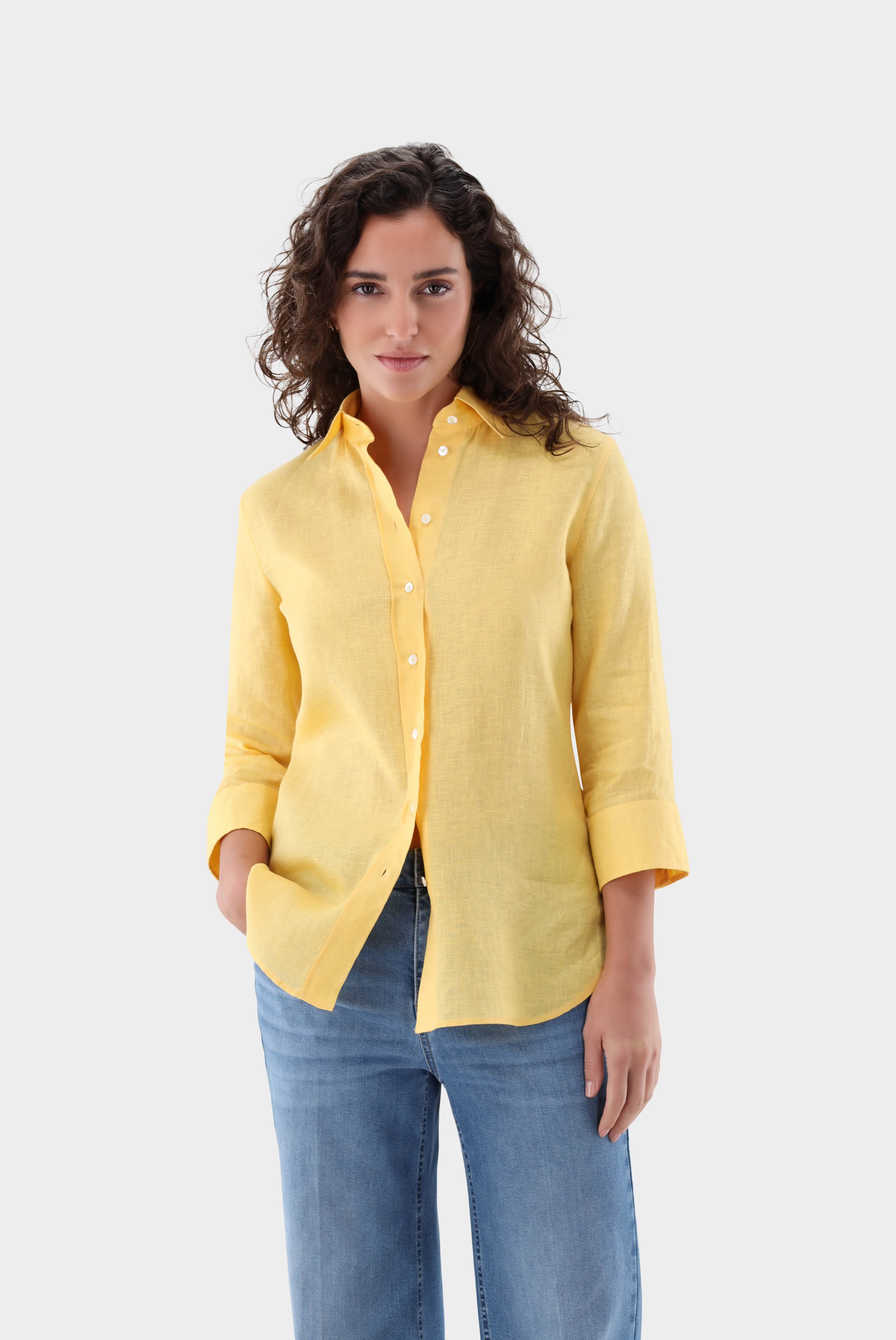 Casual Blouses+Fitted Linen Blouse+05.528S.FW.150555.230.34