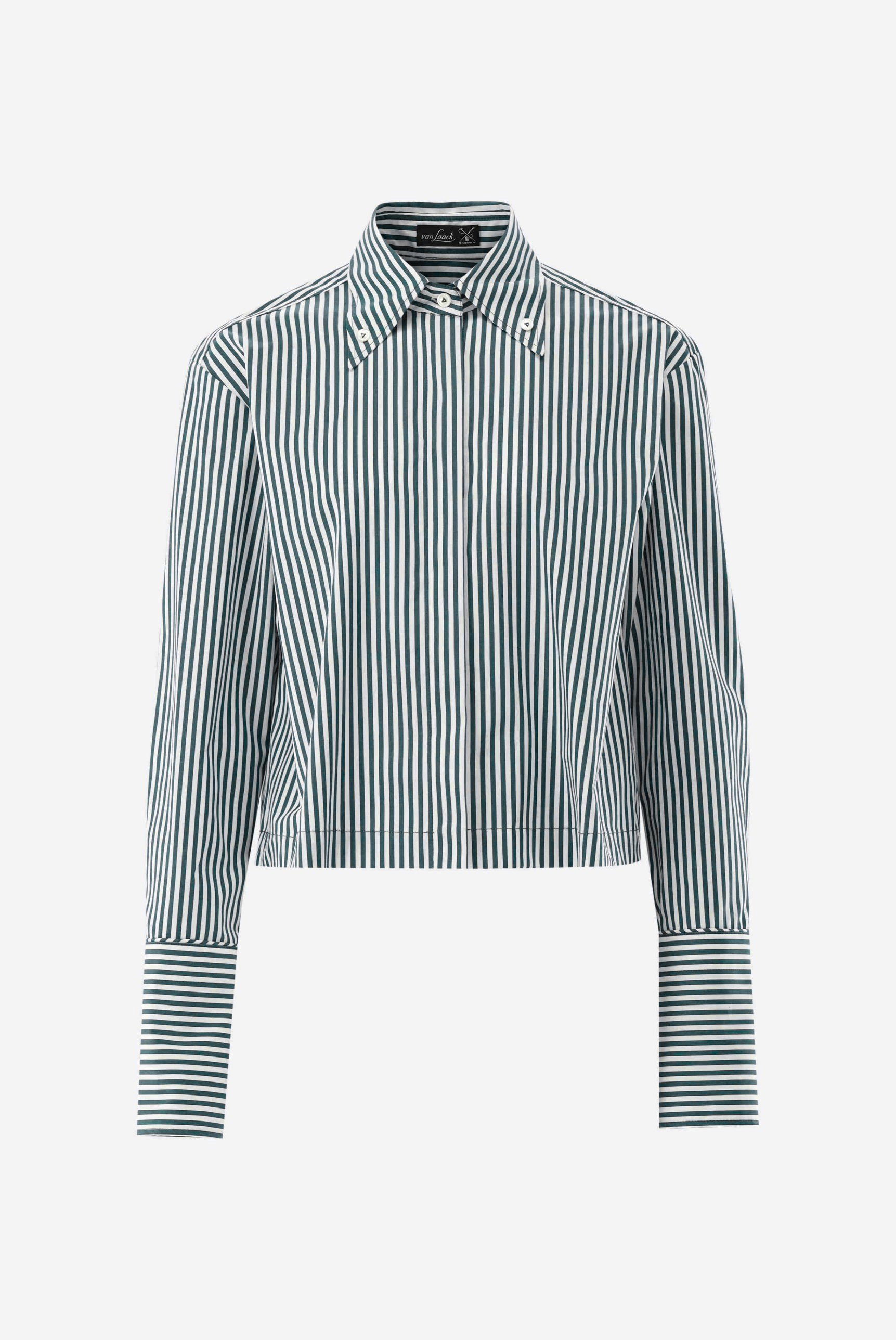 Hemdbluse kurz geschnitten