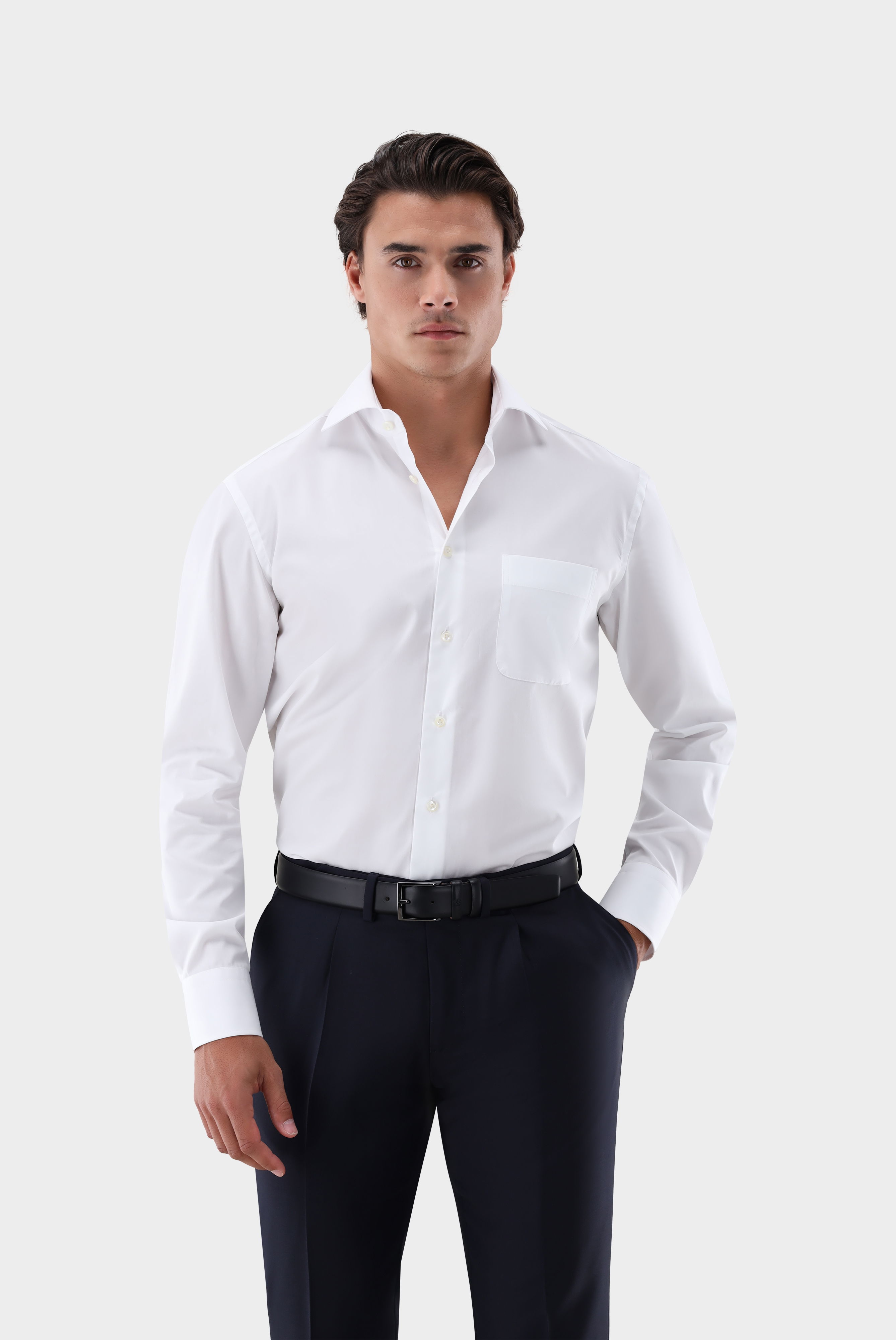 Popeline-Hemd Comfort Fit