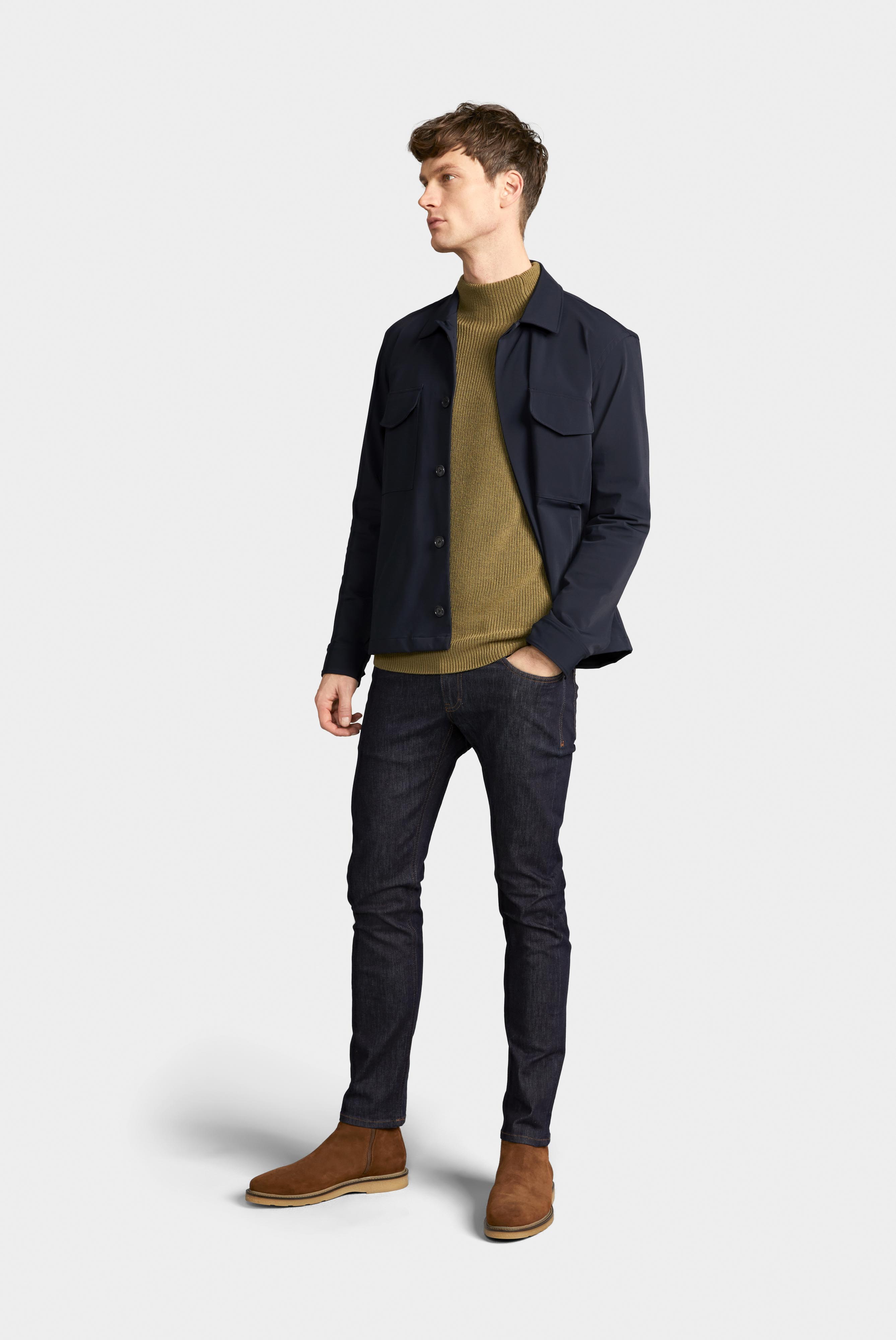 Overshirt mit Stretch-Anteil günstig online kaufen
